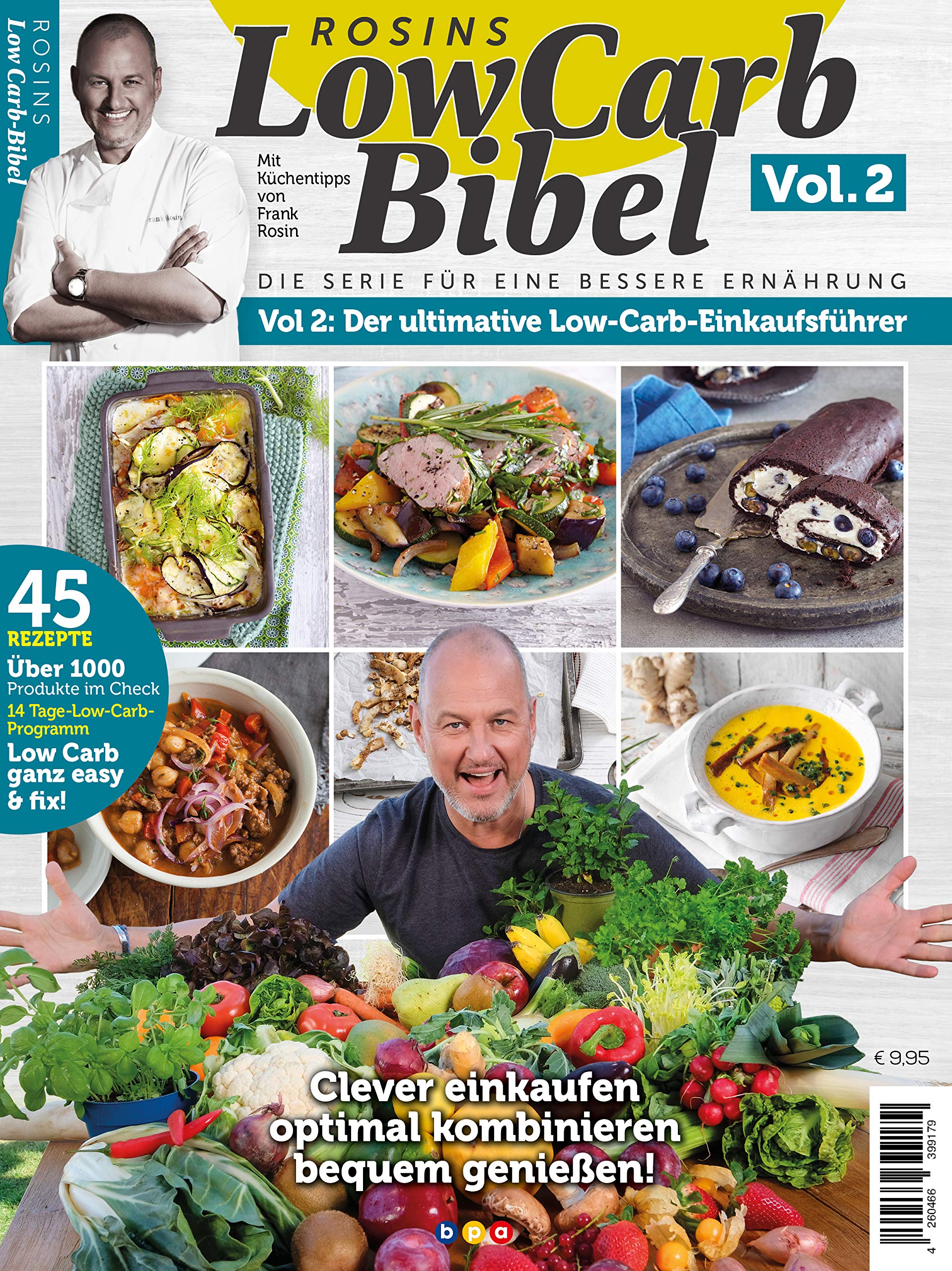 Rosins LowCarb Bibel Vol. 2: Der ultimative Low-Carb-Einkaufsführer Leisure, Home & Garden