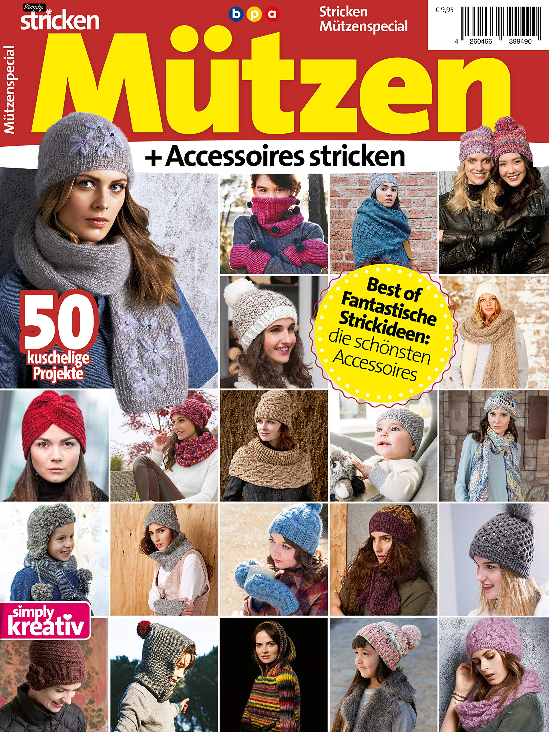 Simply Stricken Mützenspecial: Mützen + Accessoires stricken Hobbies & Crafts