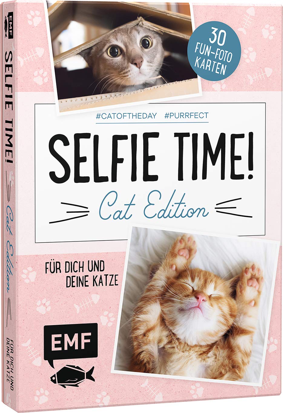 Selfie Time! Cat Edition – 30 Fun-Fotokarten: Für dich und deine Katze #catoftheday #purrfect Leisure, Home & Garden
