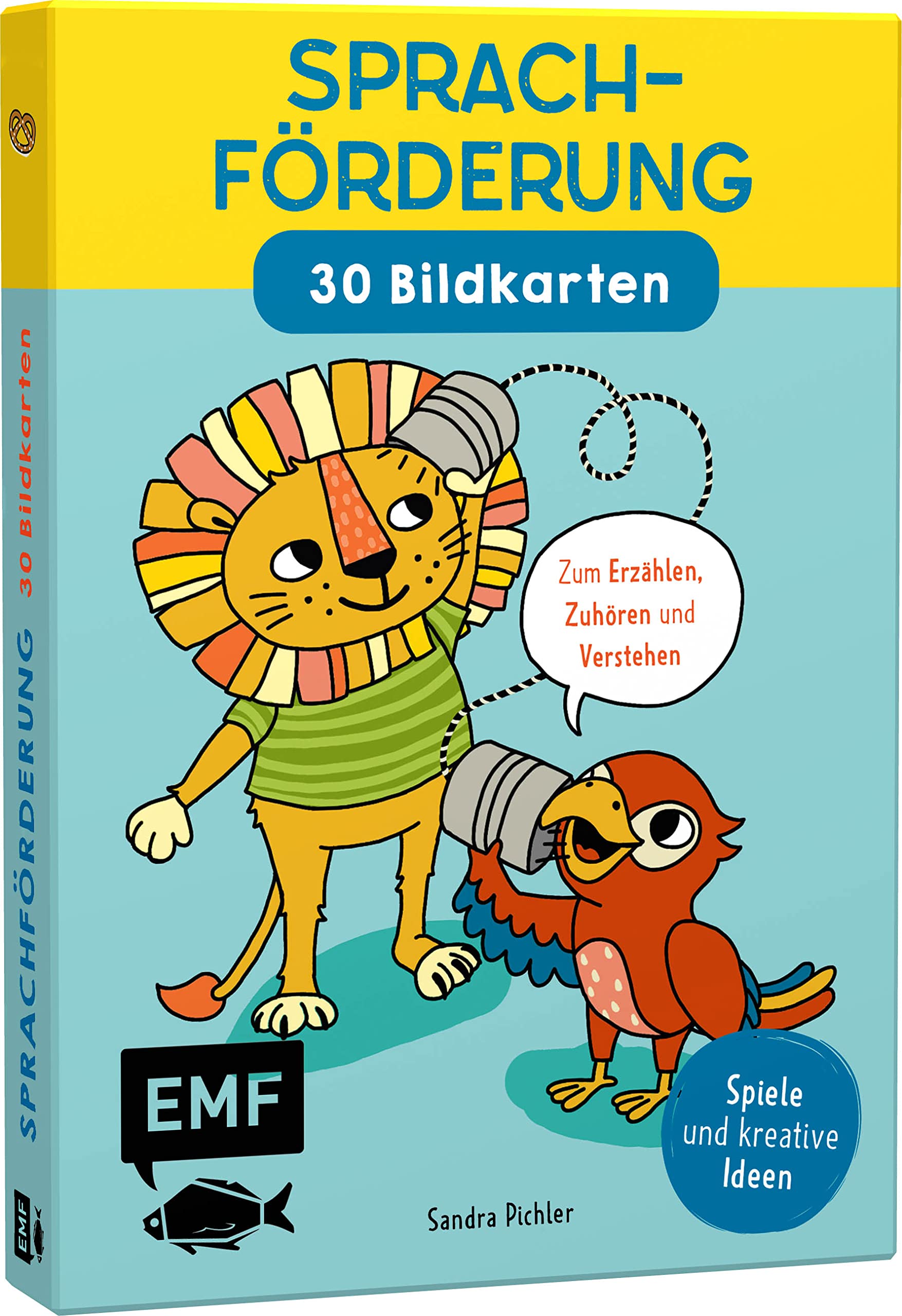 Sprachförderung – 30 Bildkarten für Kinder im Kindergarten- und Vorschulalter: Spiele und kreative Ideen zum Erzählen, Zuhören und Verstehen Tiptoi & Games