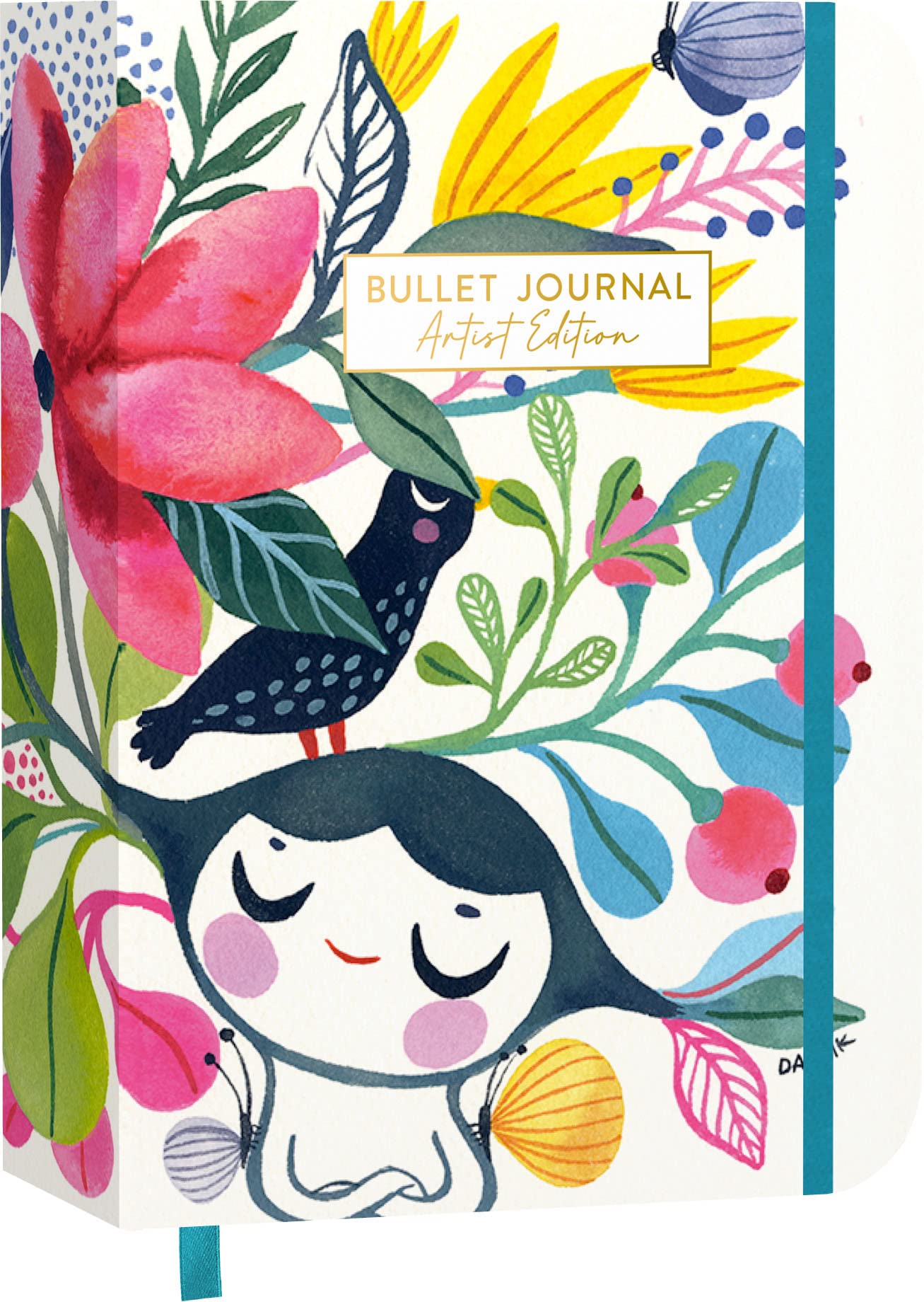 Pocket Bullet Journal Artist Edition „Blooming Girl“: mit Helen Dardik Stationery