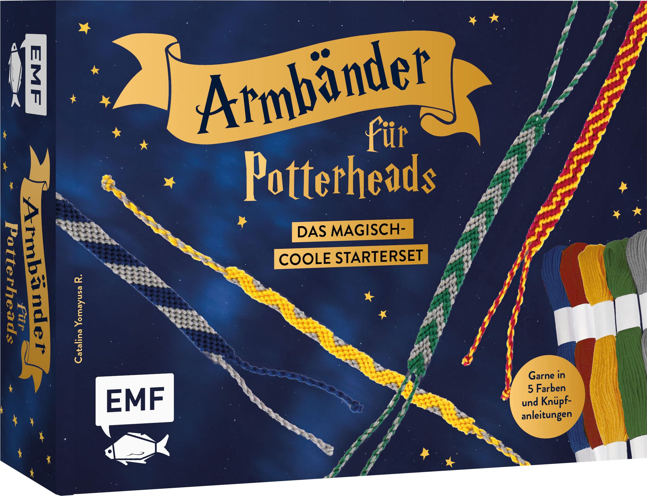 Armbänder für Potterheads knüpfen Books