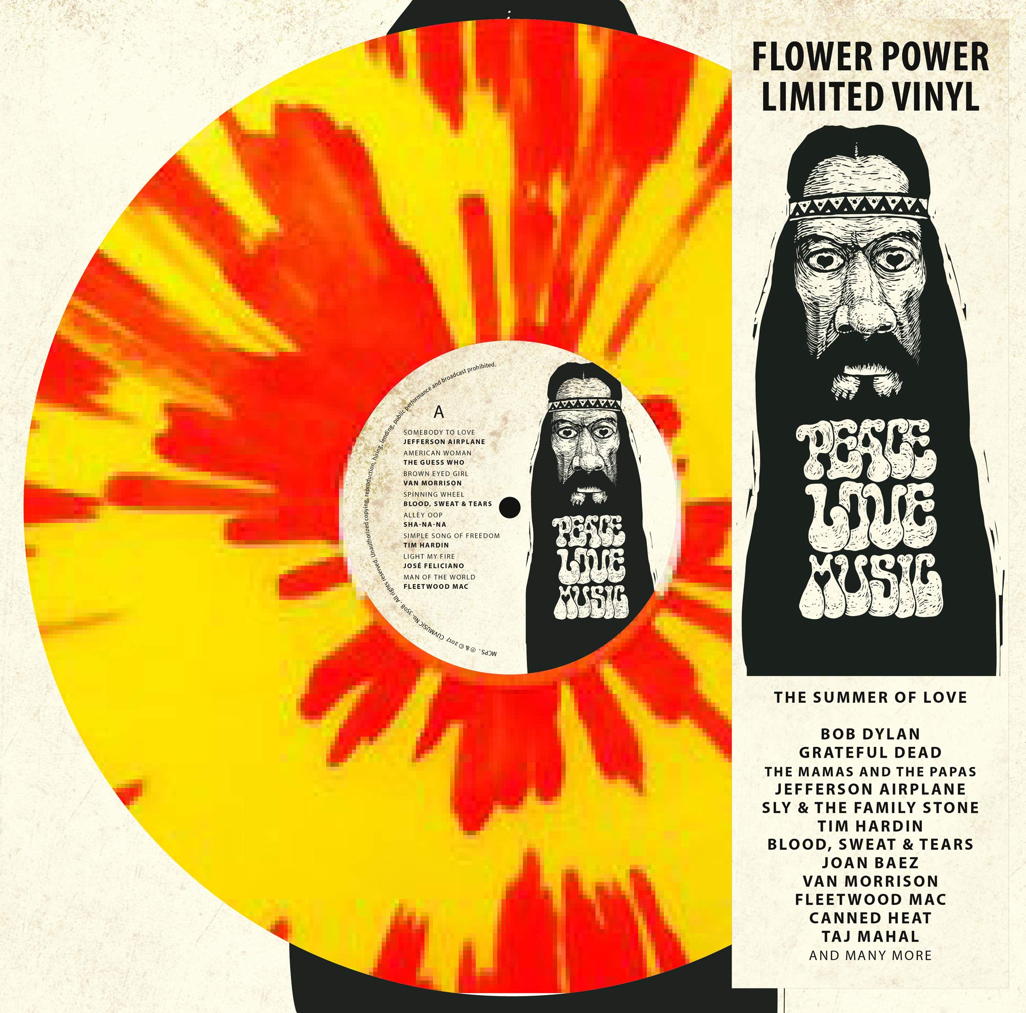 Peace, Love, Music - Songs From The Woodstock Generation - Limited Splatter Vinyl Pop