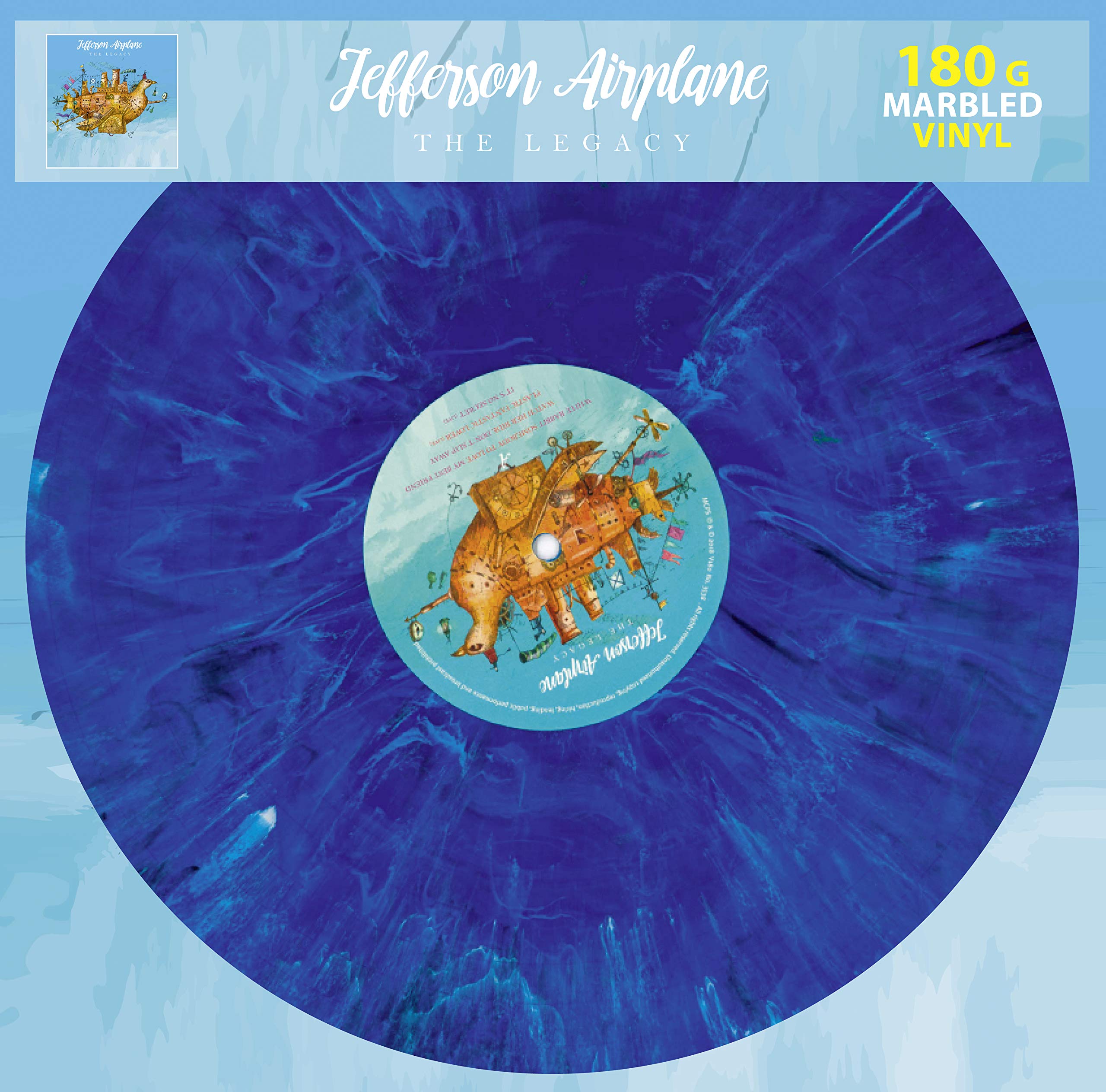 Jefferson Airplane - The Legacy - 180 Gr. Blue Marble - Limitiert Pop