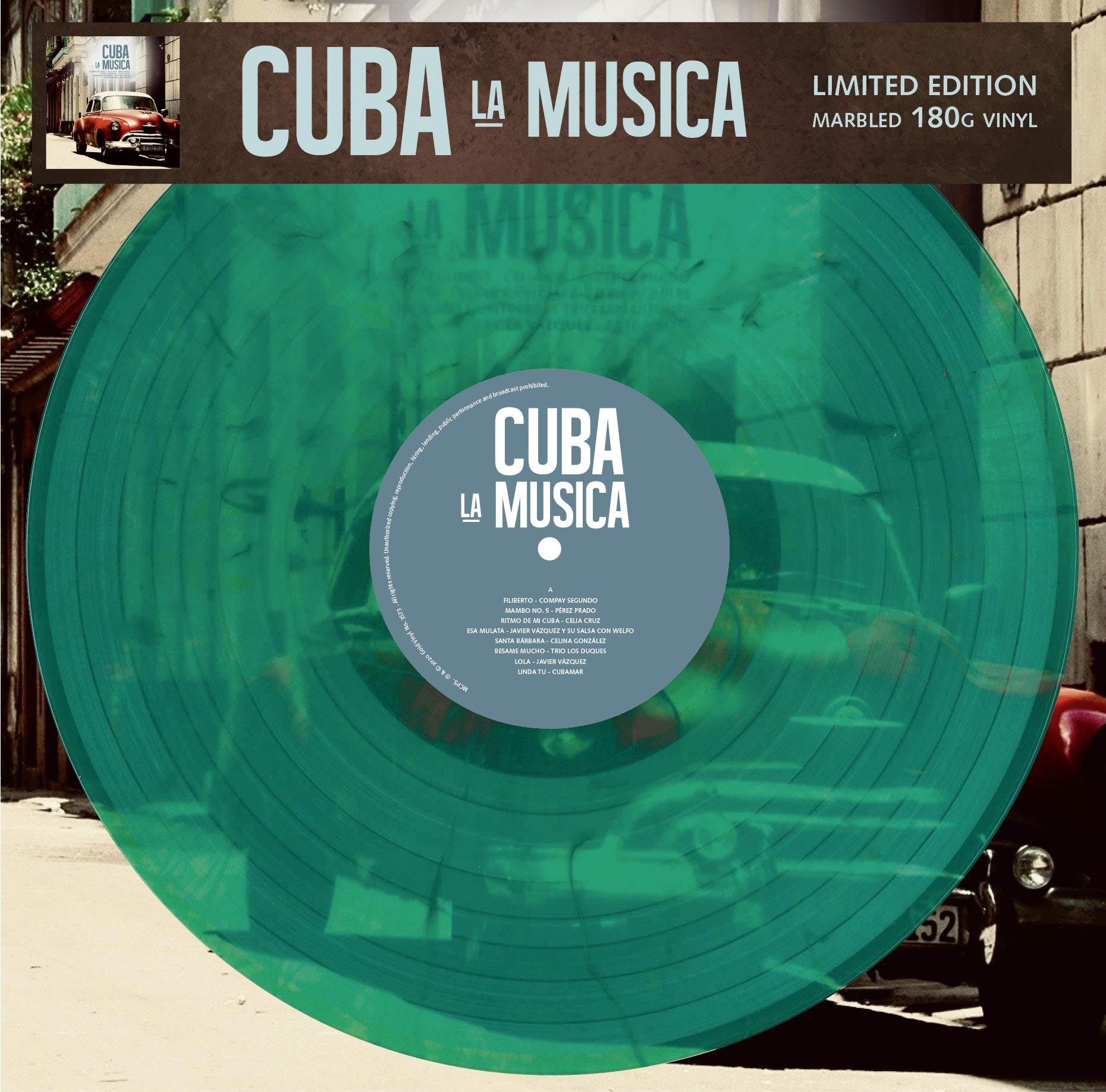 Cuba La Musica - Limitiert, 180gr. marbled Vinyl World Music