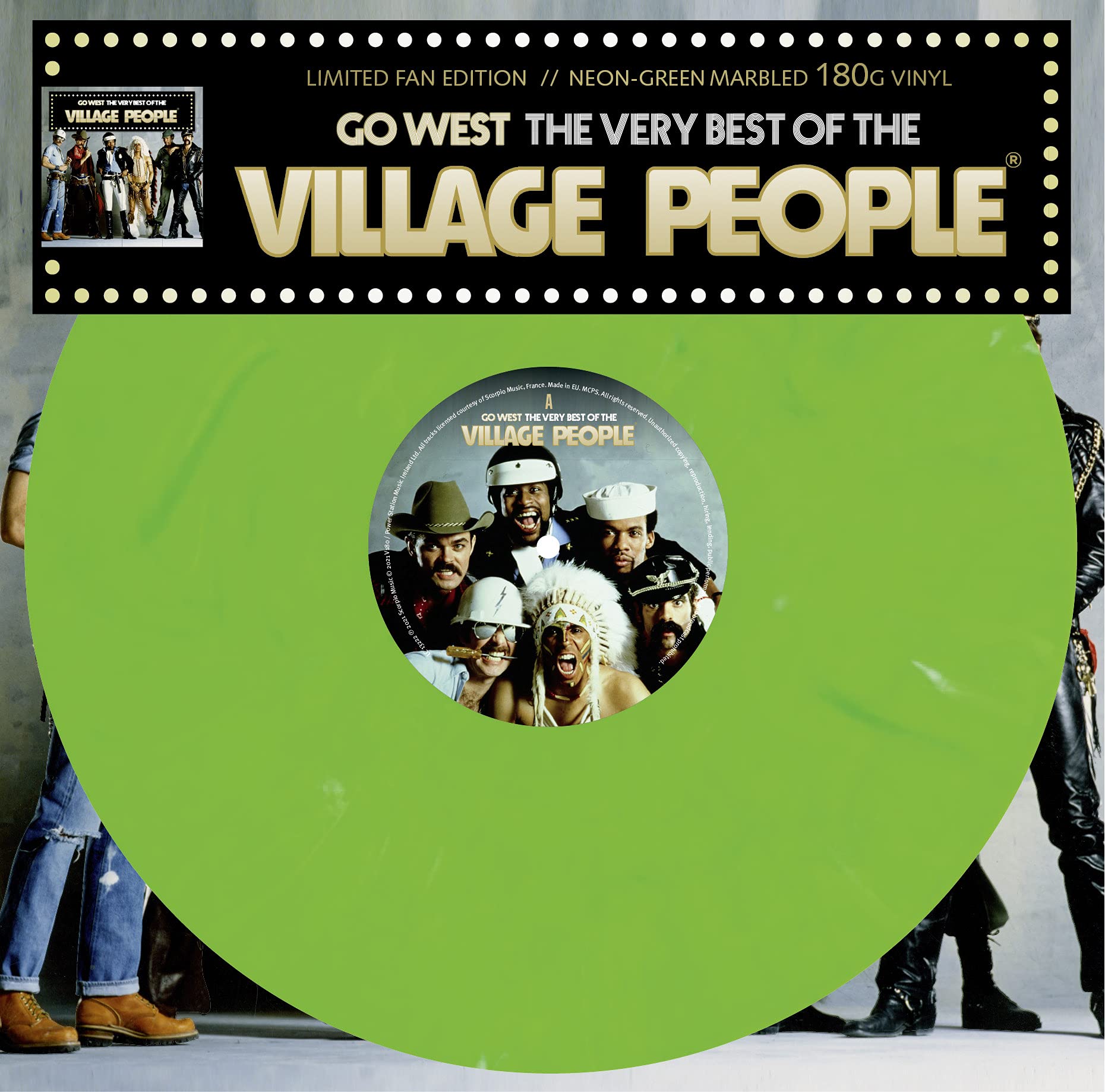 Village People - Go West : The Very Best Of The Village People - Limitiert - 180gr. marbled Music for Children