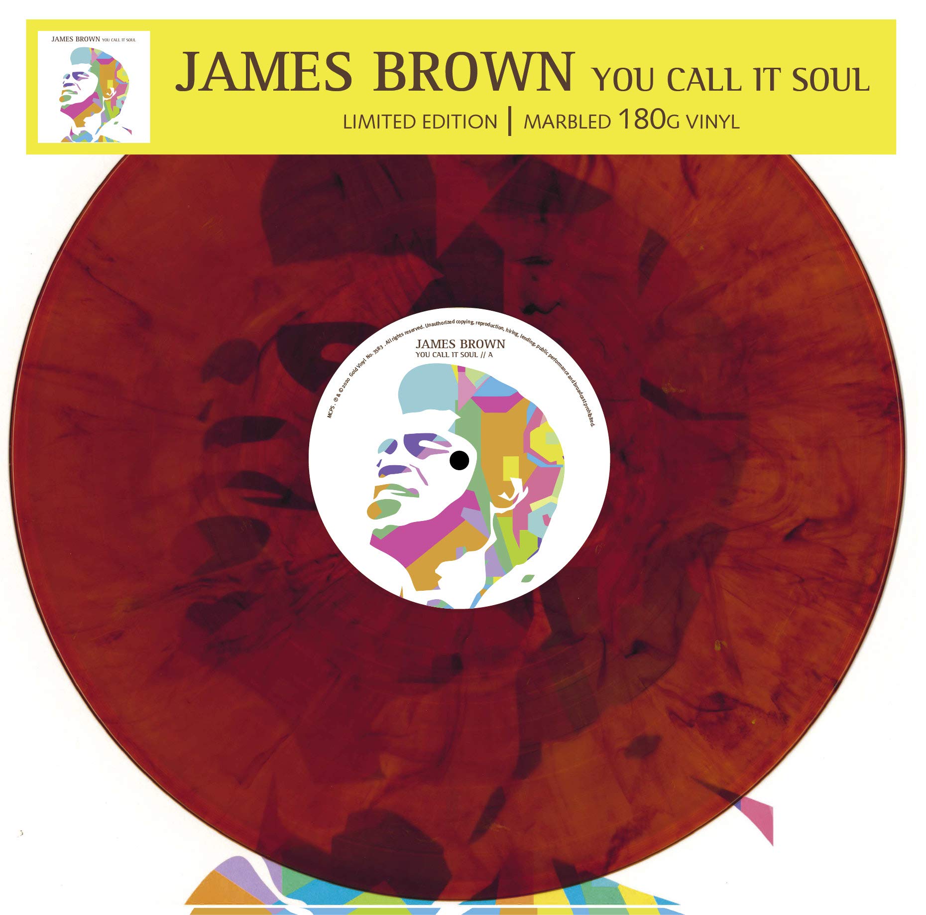 James Brown - You Call It Soul - Limitiert - 180gr. marbled Pop
