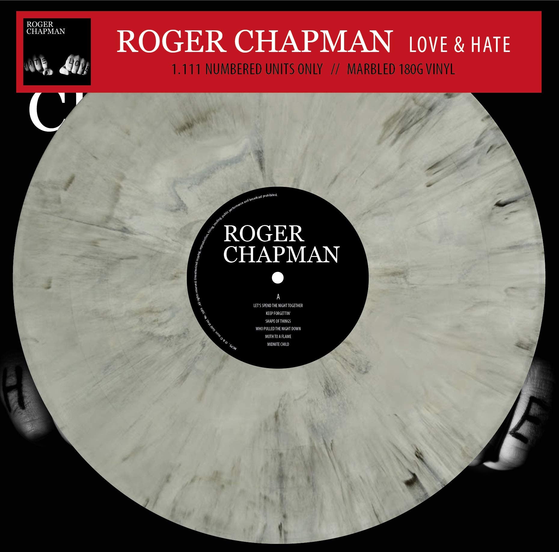 Love & Hate - Limitiert und 1111 Stück nummeriert - 180gr. marbled Vinyl Music for Children