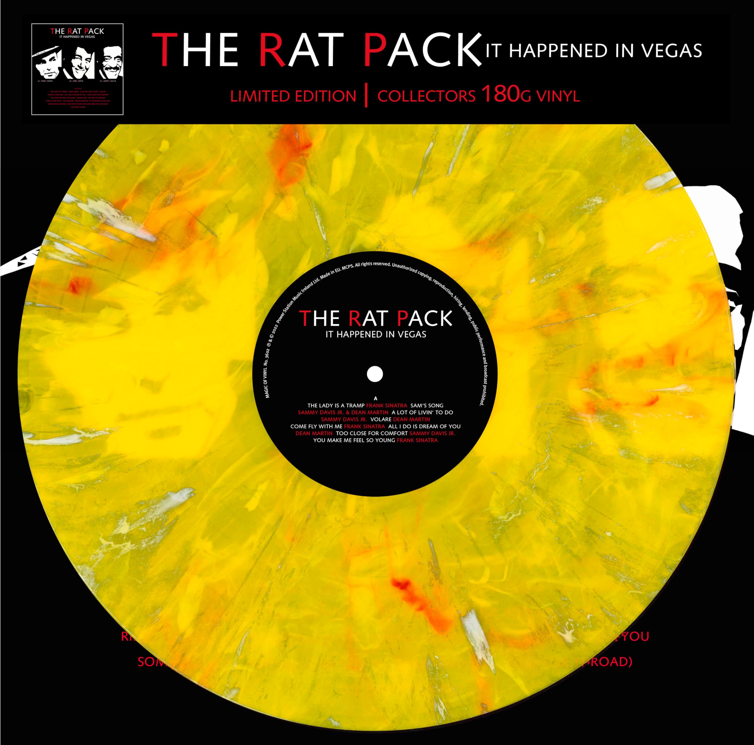 The Rat Pack - It Happened In Vegas - Limitiert - 180gr. marbled Music for Children