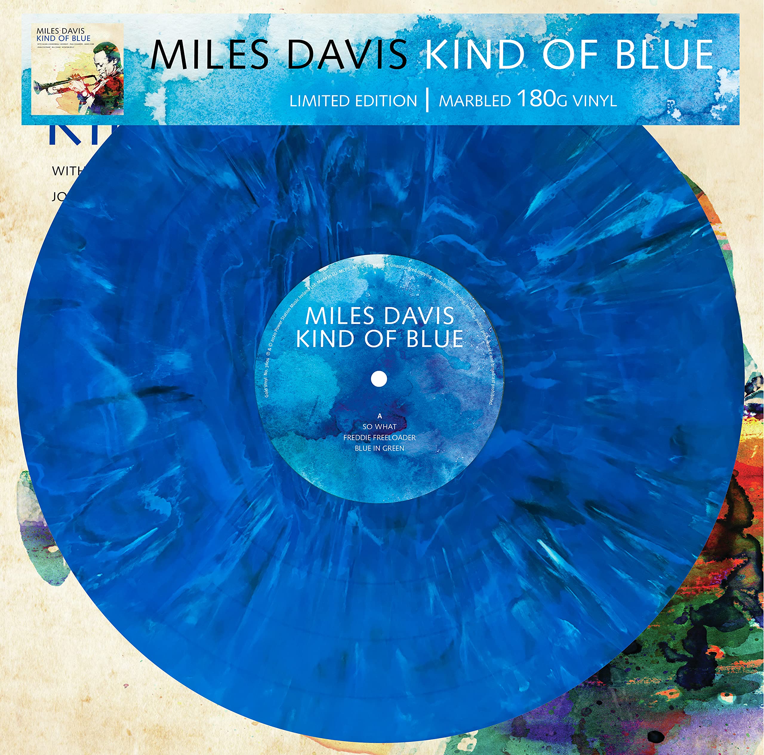 Miles Davis - Kind Of Blue - Limitiert - 180gr. marbled Music for Children