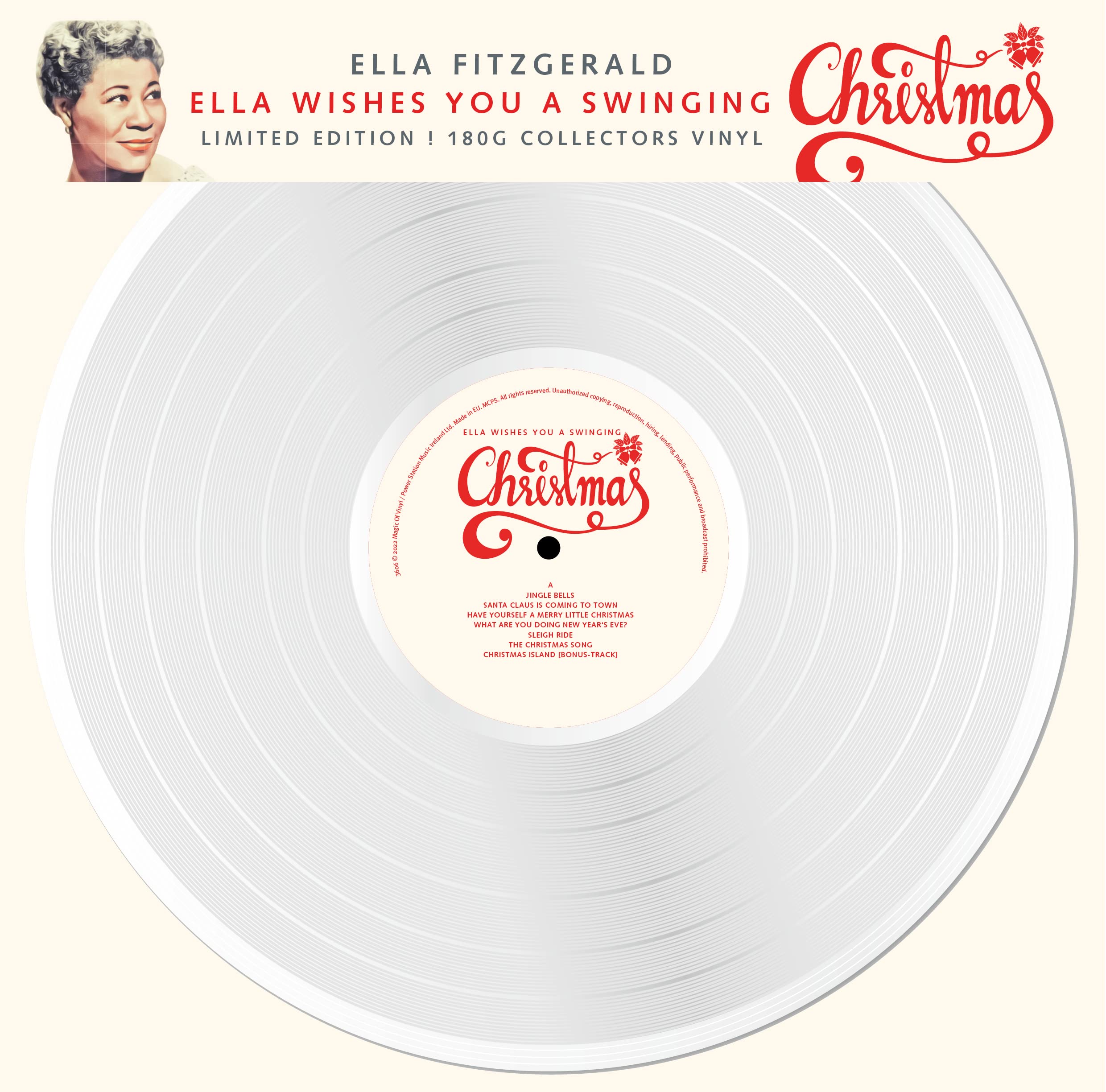 Ella Wishes You A Swinging Christmas - Limitiert - 180gr. weiß Music for Children