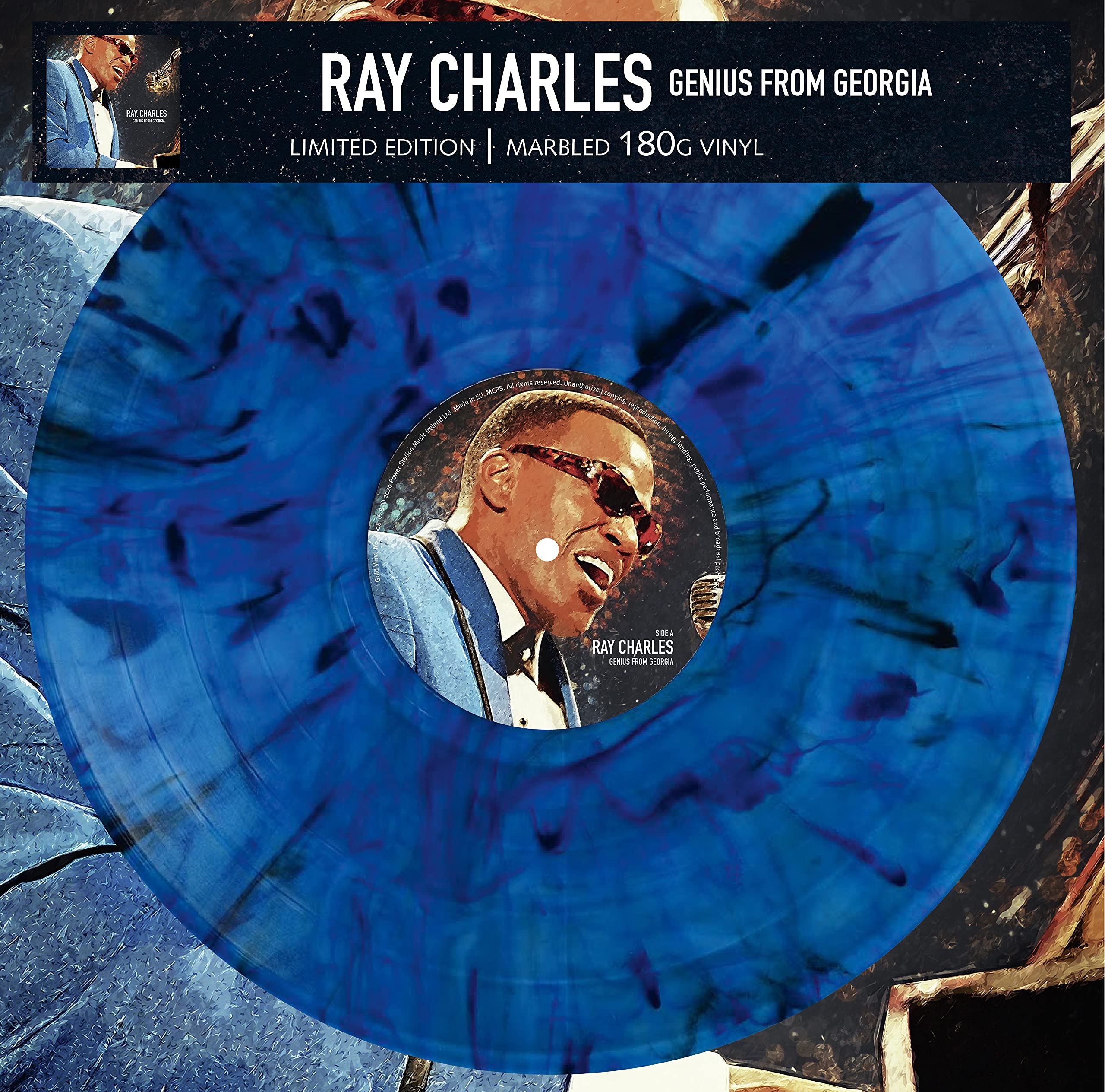 Ray Charles - Genius From Georgia - Limitiert 180gr. marbled Pop