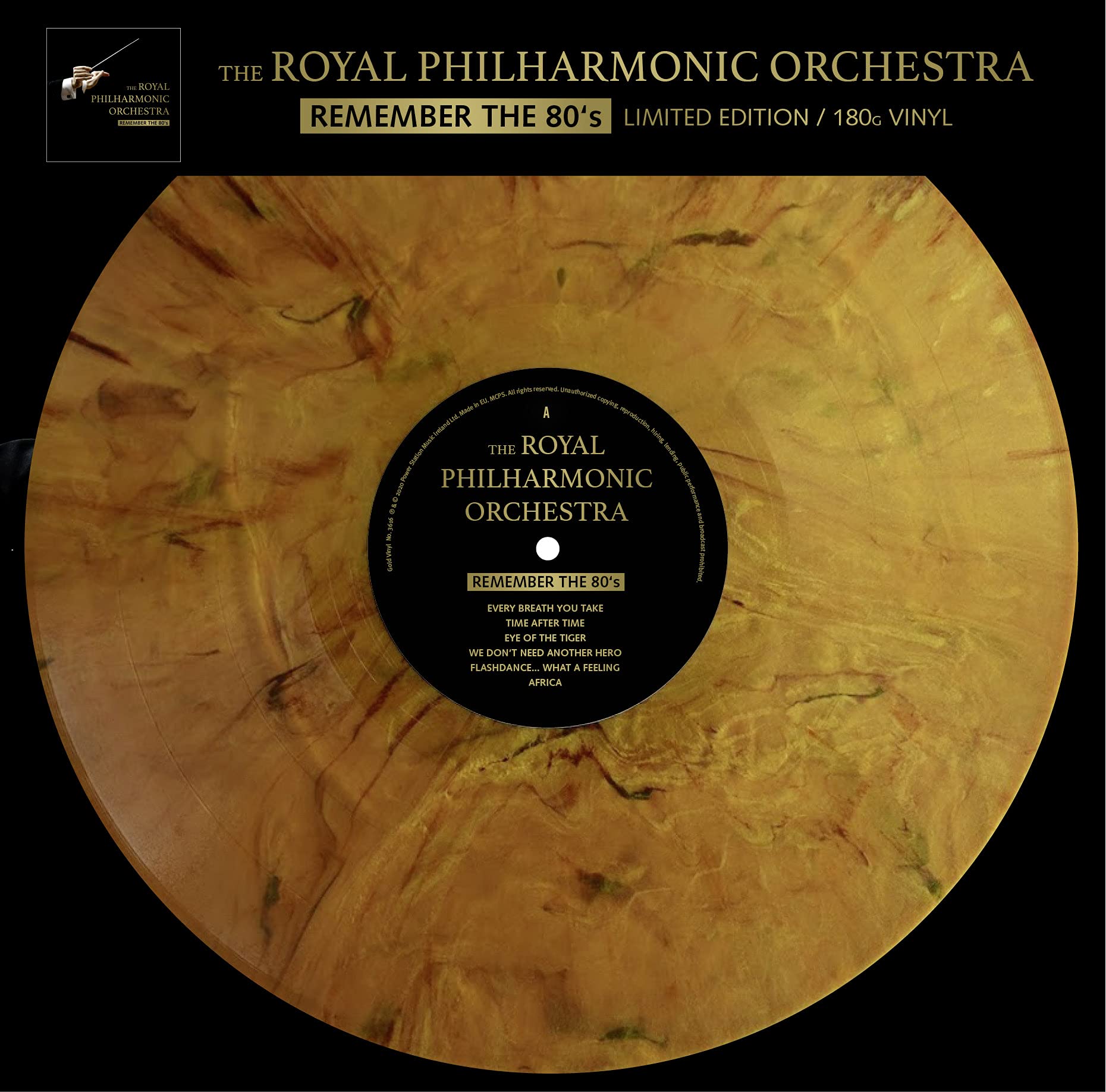 The Royal Philharmonic Orchestra - Remember The 80's - 180gr. marbled Classical