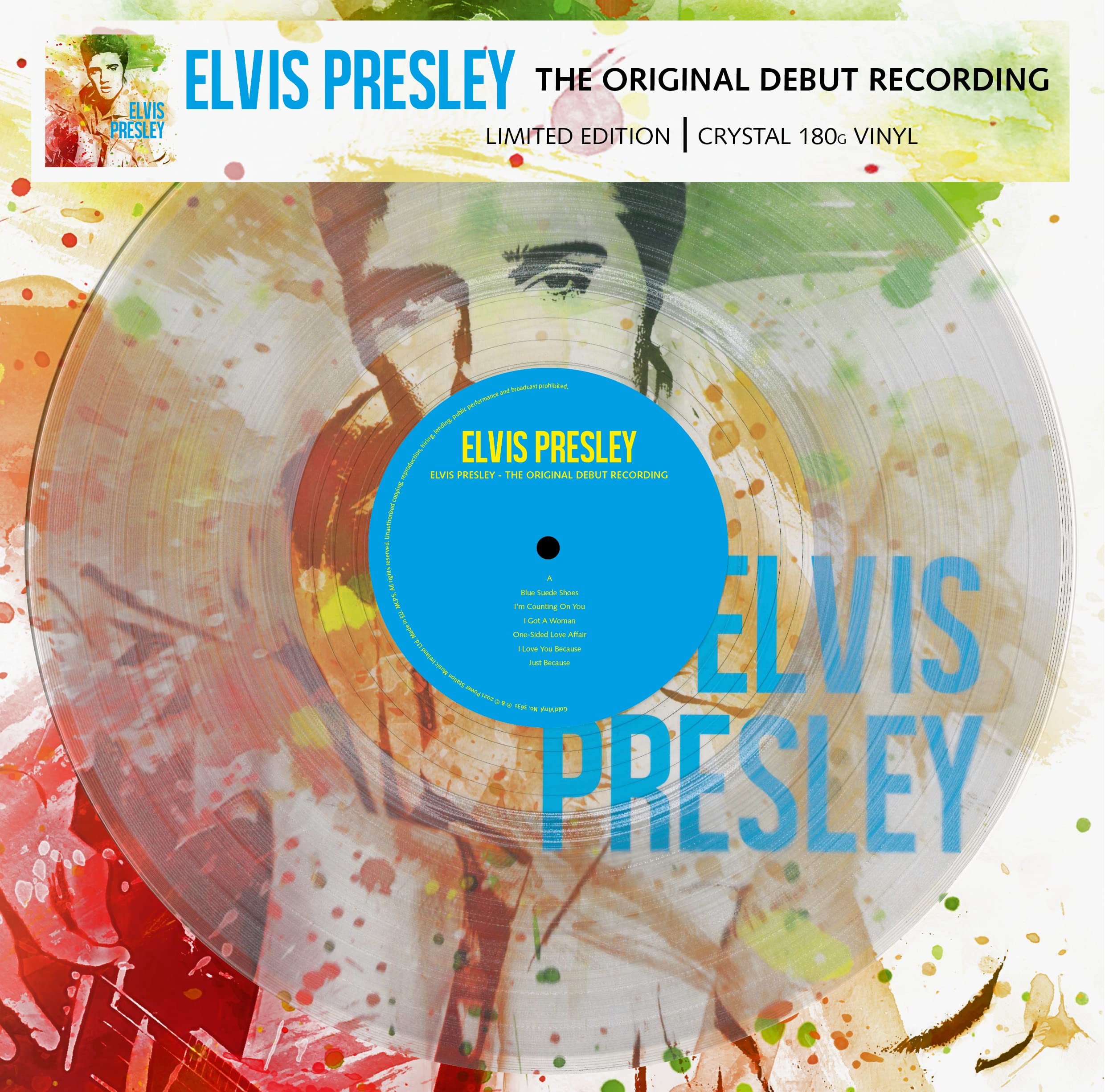 Elvis Presley - The Original Debut Recording - 180gr. crystal clear Rock