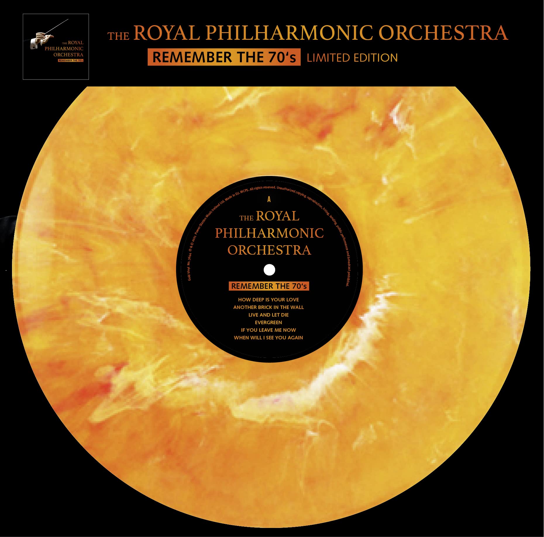 The Royal Philharmonic Orchestra - Remember The 70's - 180gr. marbled Pop