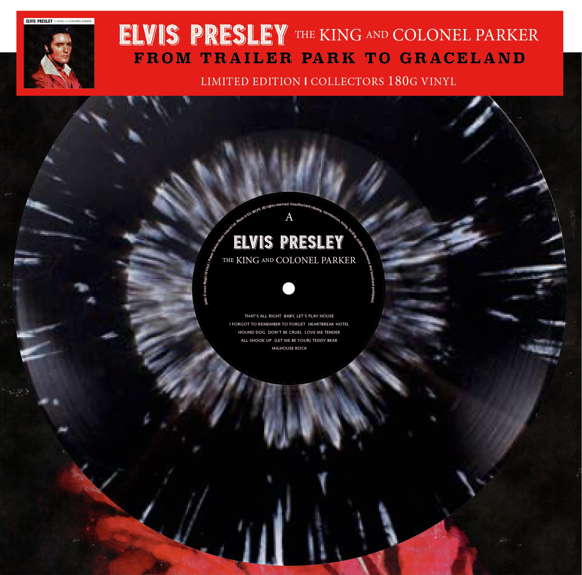 Elvis Presley - The King And Colonel Parker - From Trailer Park To Graceland - 180gr. splatter Music