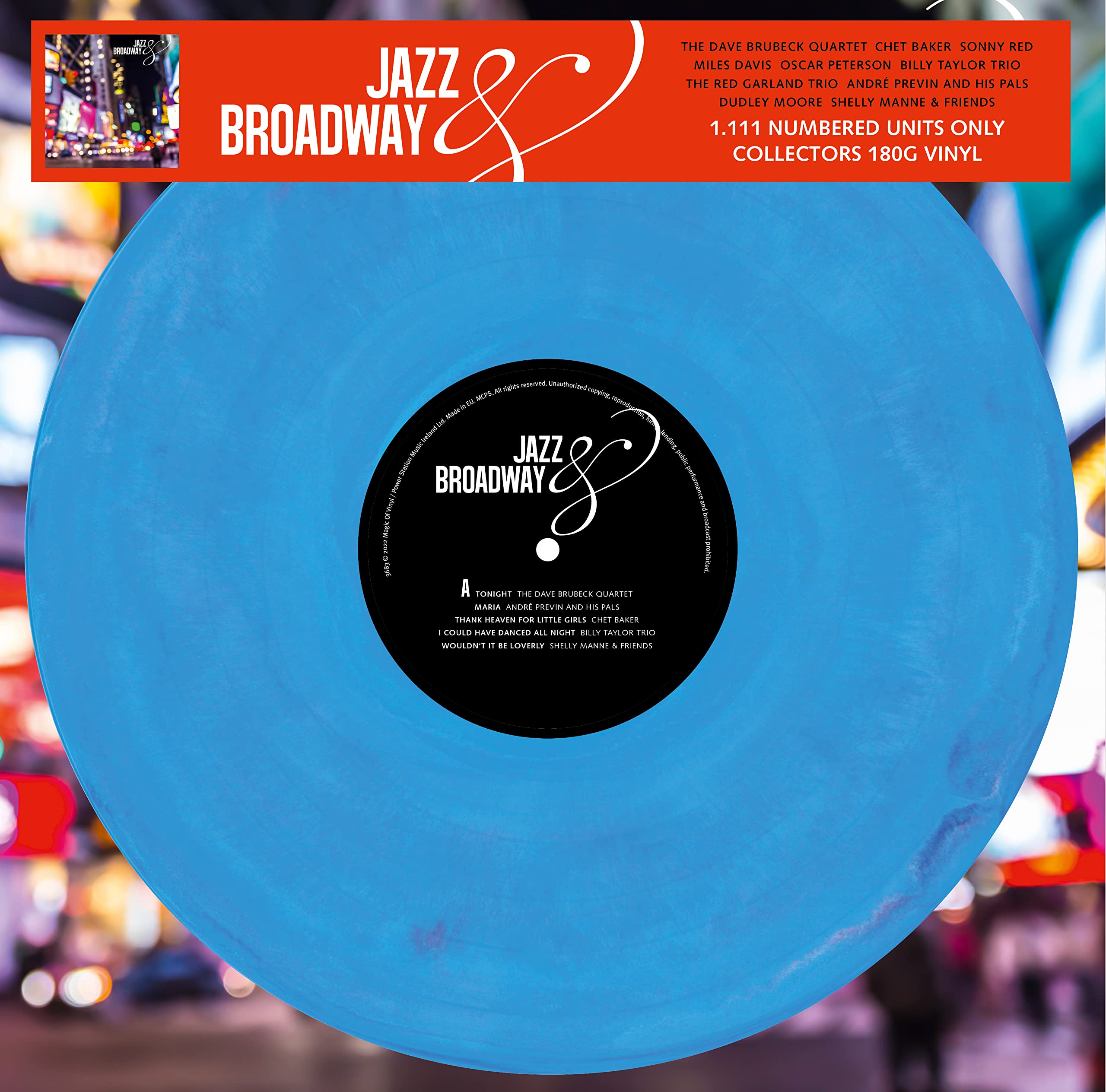 Jazz And Broadway - Limitiert und 1111 Stück nummeriert - 180gr. marbled Music