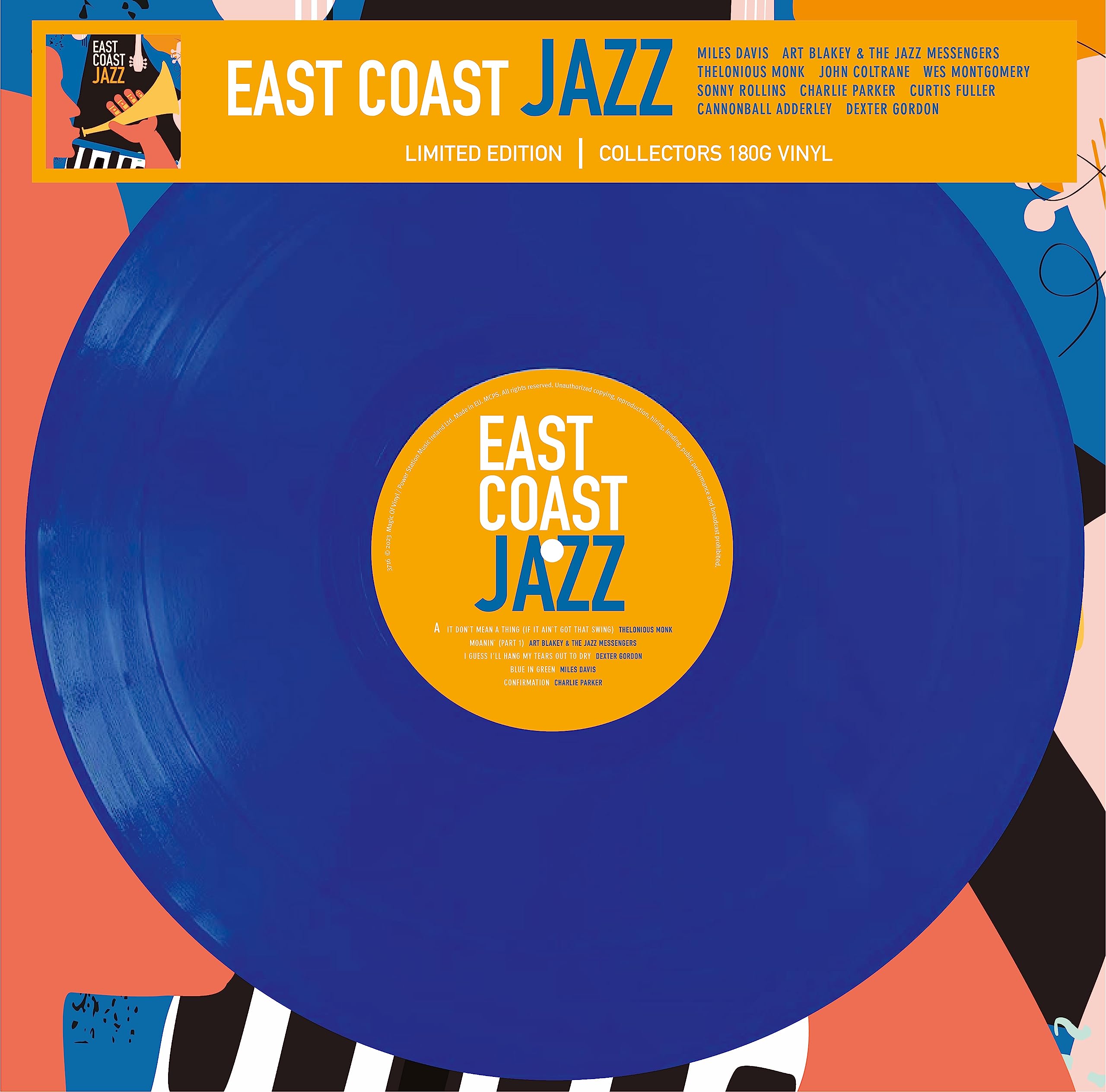 East Coast Jazz - Limitiert - 180gr. blue Music