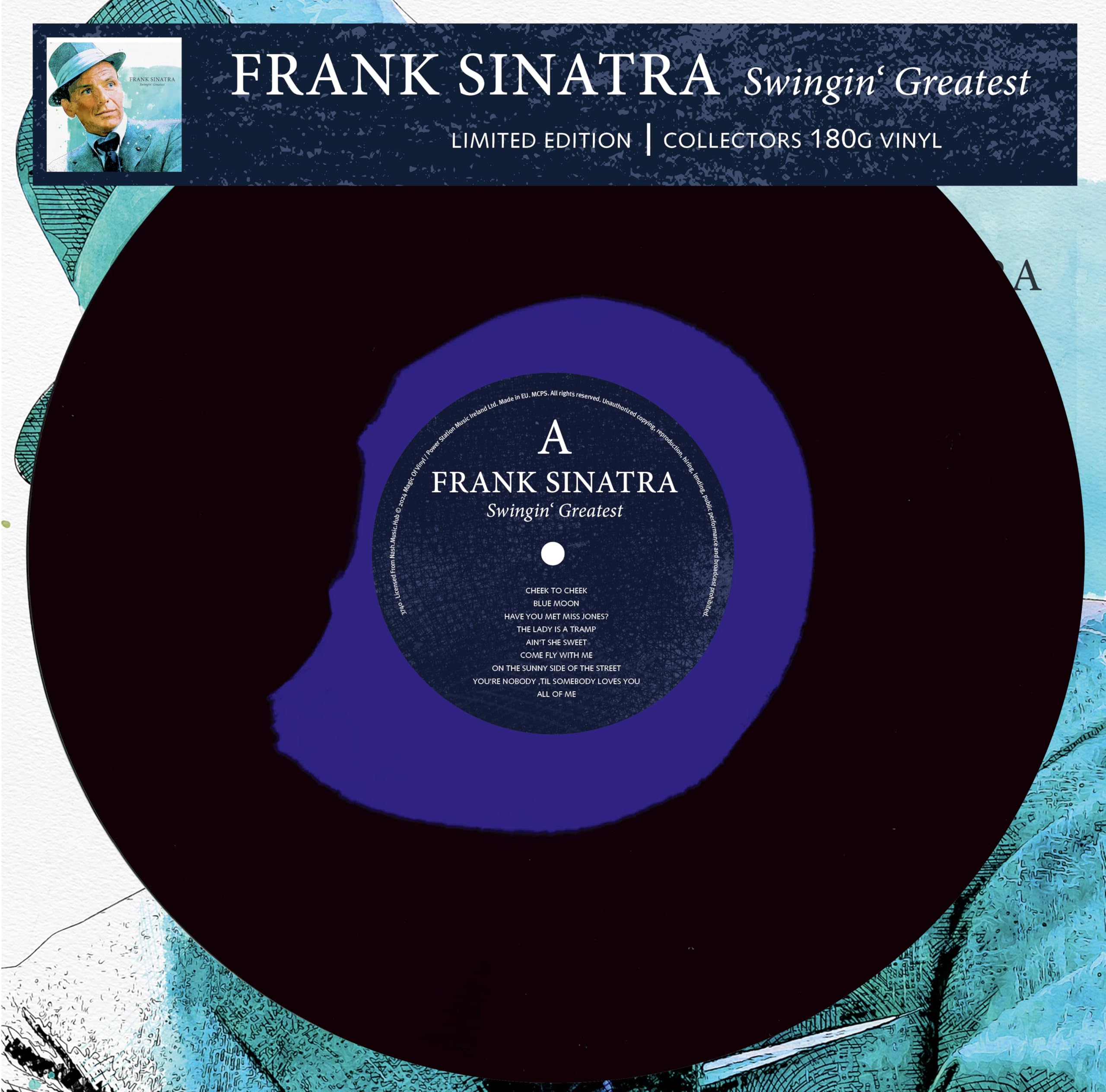 Frank Sinatra - Swingin’ Greatest - Limitiert - Limited Edition - 180gr. Swirl Pop