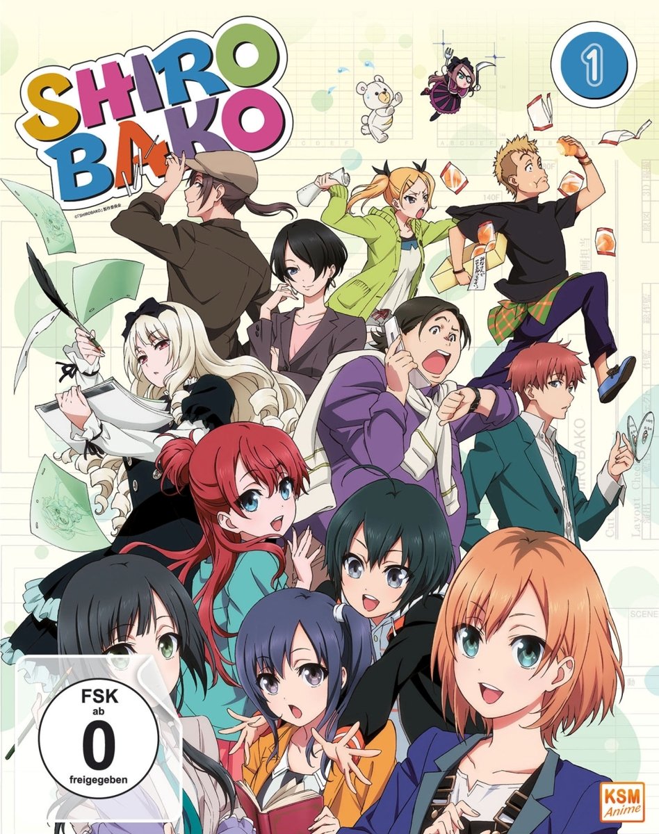 Shirobako - Volume 1/Episode 01-04 im Sammelschuber Box sets