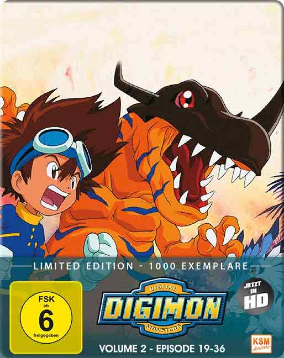 Digimon Adventure - Staffel 1, Volume 2: Episode 19-36 Box sets