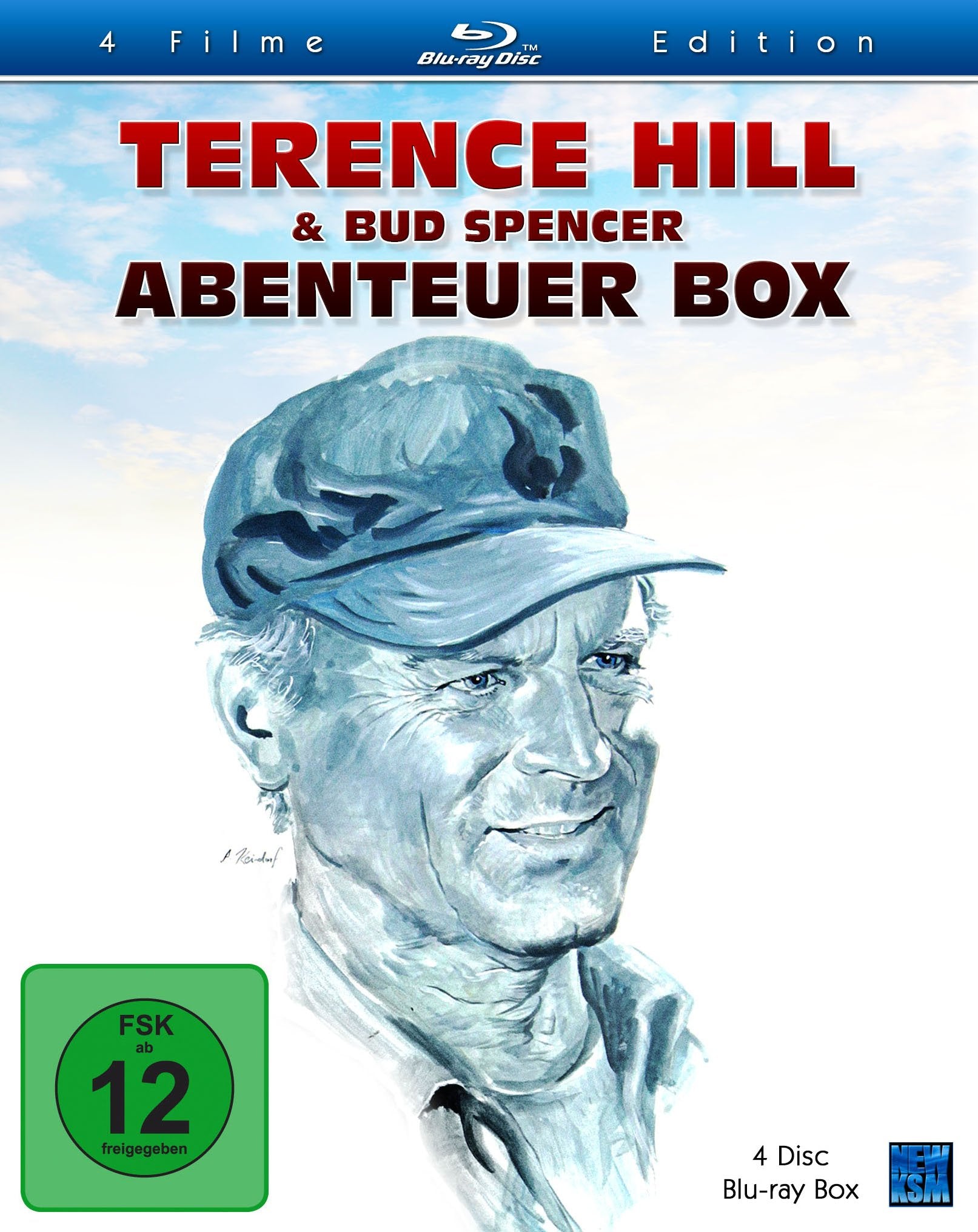 Terence Hill & Bud Spencer - Abenteuer Box - Blu-ray Special Edition (Freibeuter der Meere, Marschier oder stirb, Zwei Fäuste für Miami, Renegade) Movies