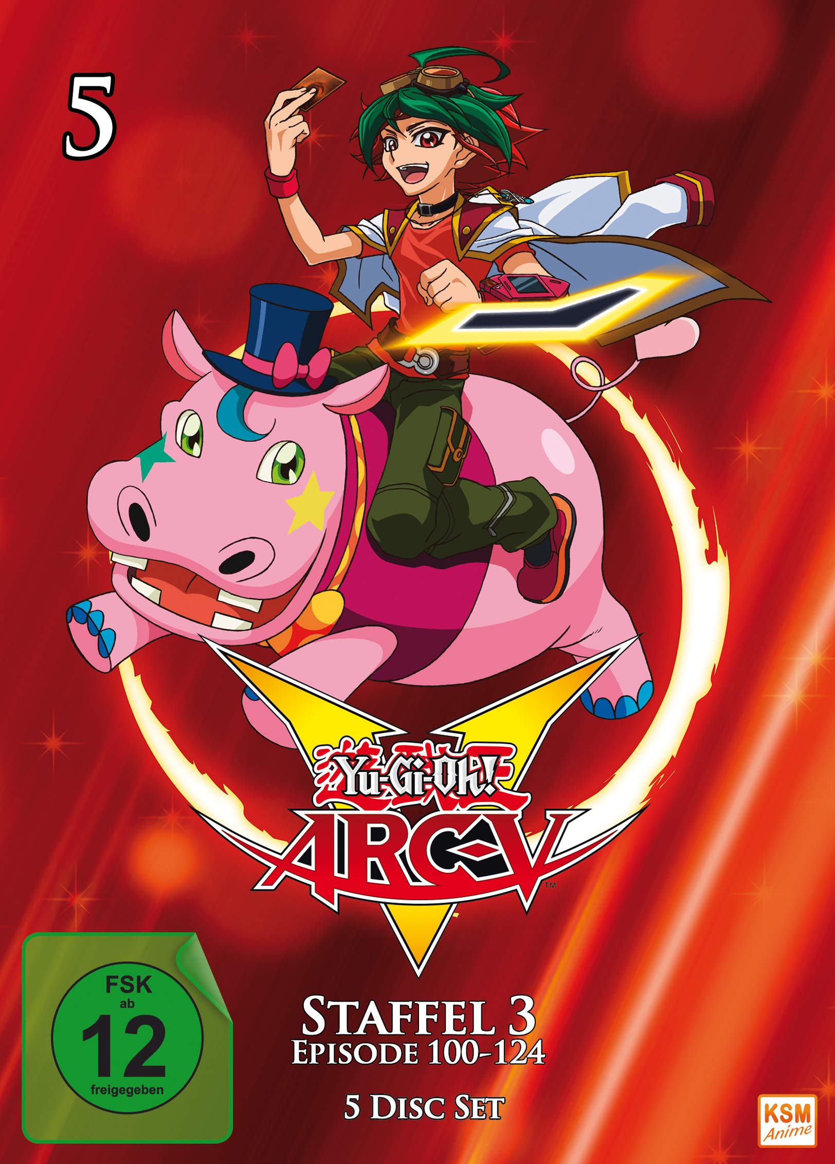 Yu-Gi-Oh! Arc-V - Staffel 3.1: Episode 100-124 Box sets