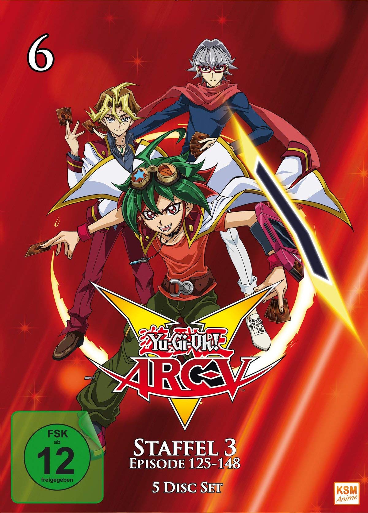 Yu-Gi-Oh! Arc-V - Staffel 3.2: Episode 125-148 Box sets