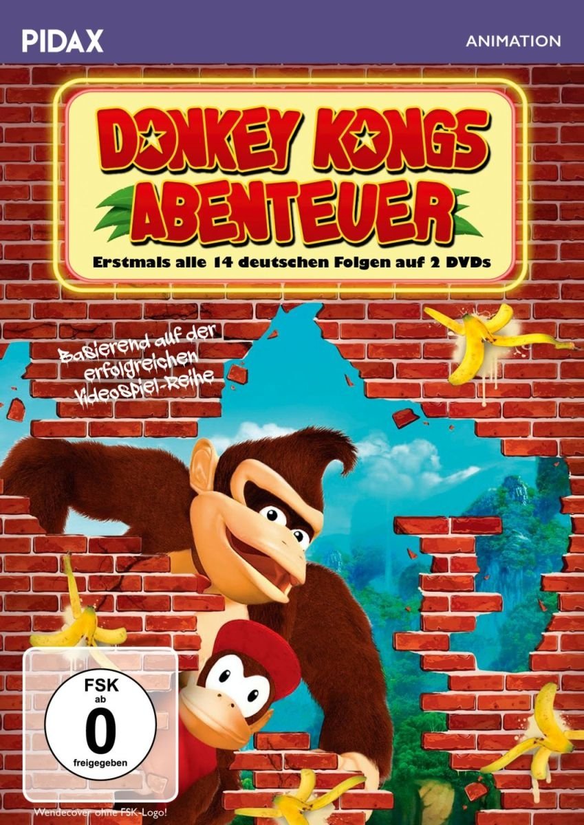 Donkey Kongs Abenteuer / Erstmals alle 14 deutsch synchronisierten Folgen der preisgekrönten Kultserie (Pidax Animation) Box sets