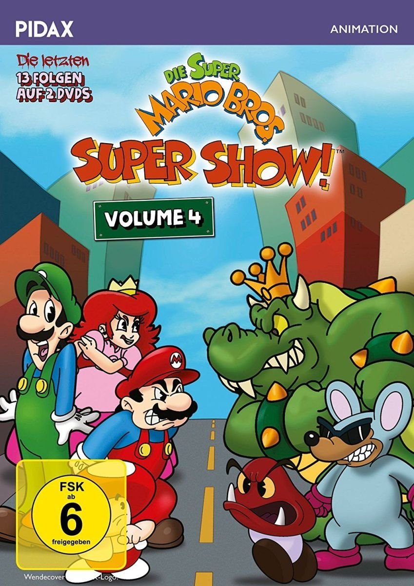 Die Super Mario Bros. Super Show!, Vol. 4 / Weiter 13 Folgen mit dem berühmten Videospiel-Duo + 2 Bonusepisoden (Pidax Animation) Box sets