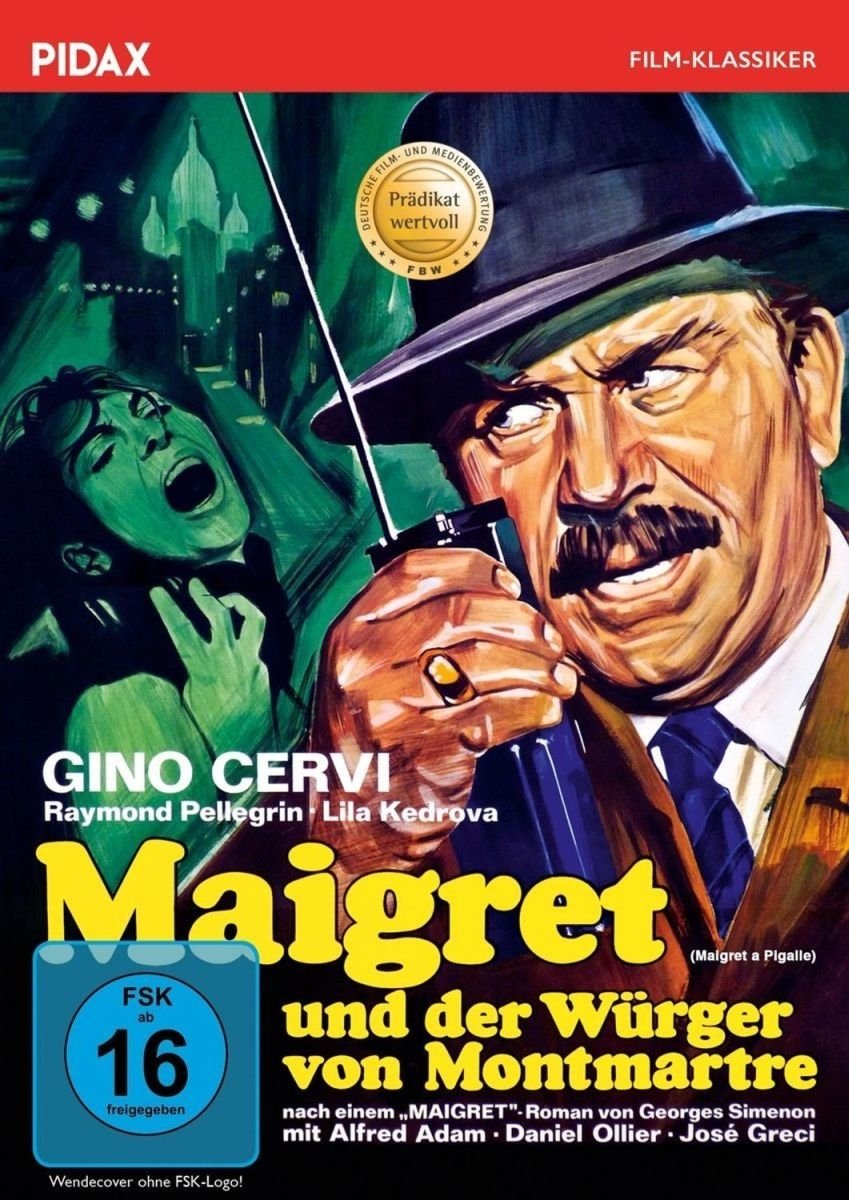Maigret und der Würger von Montmartre (Maigret a Pigalle) / Packende und mit dem Prädikat WERTVOLL ausgezeichnete Maigret-Verfilmung mit Gino Cervi (Pidax Film-Klassiker) Box sets