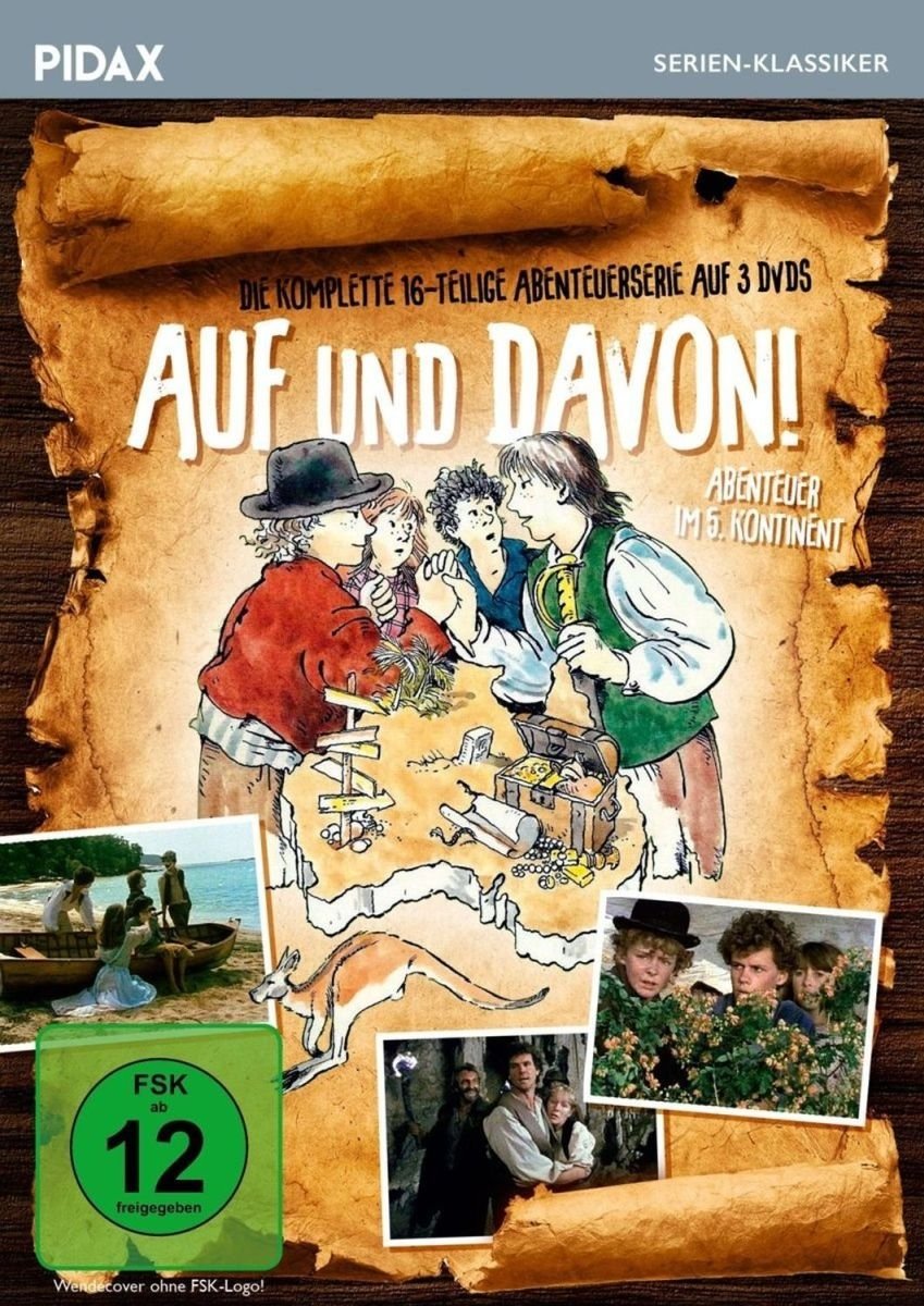 Auf und davon! - Abenteuer im 5. Kontinent dvd