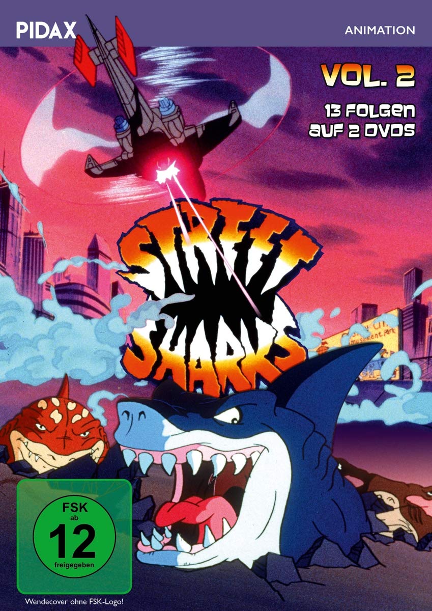Street Sharks, Vol. 2. 2 DVDs Box sets