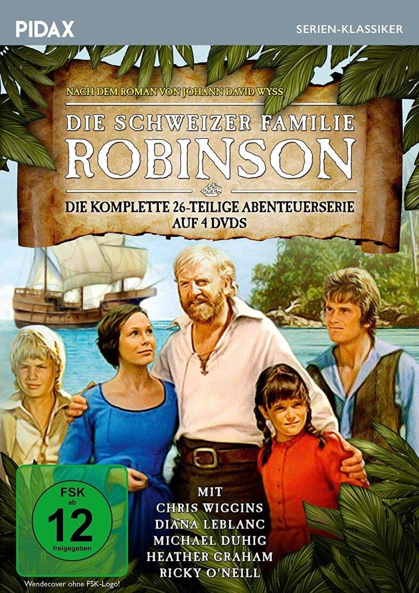 Die schweizer Familie Robinson / Die komplette 26-teilige Abenteuerserie nach dem Roman von Johann David Wyss (Pidax Serien-Klassiker) Box sets