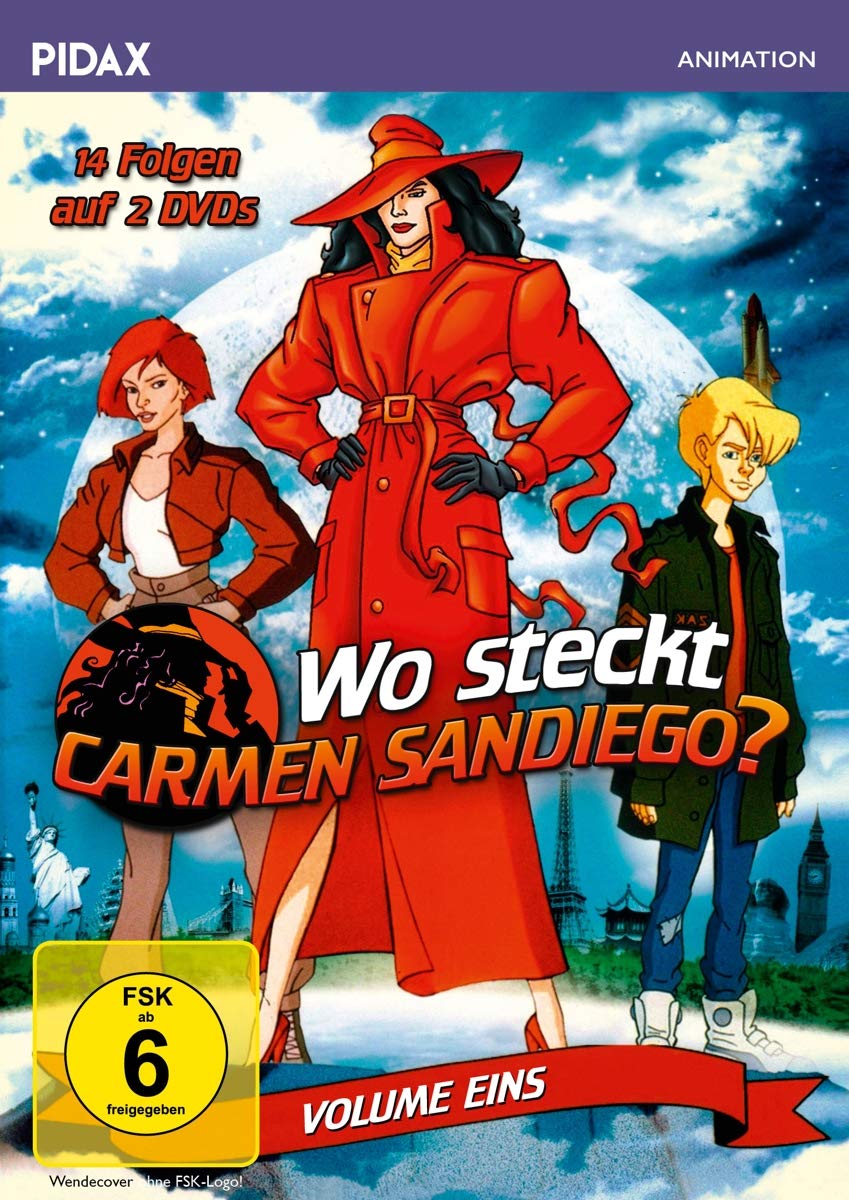Wo steckt Carmen Sandiego?, Vol. 1 / Die ersten 14 Folgen der preisgekrönten Zeichentrickserie zum Mitraten (Pidax Animation) Box sets