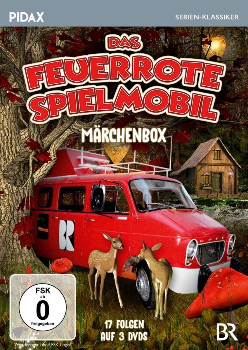 Das feuerrote Spielmobil - Märchenbox. 3 DVDs Box sets