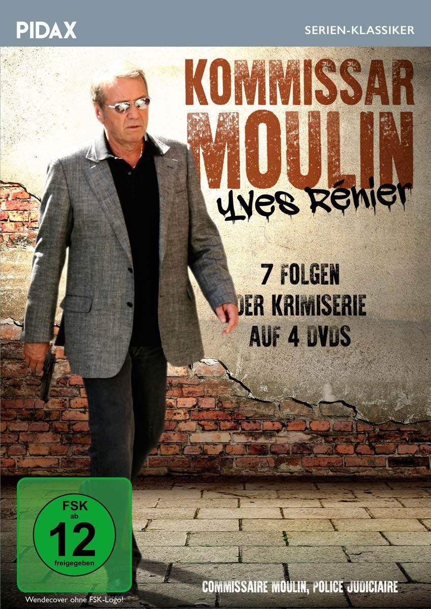 Kommissar Moulin / Sieben Folgen der Kult-Krimiserie mit Yves Rénier (Pidax Serien-Klassiker) Box sets