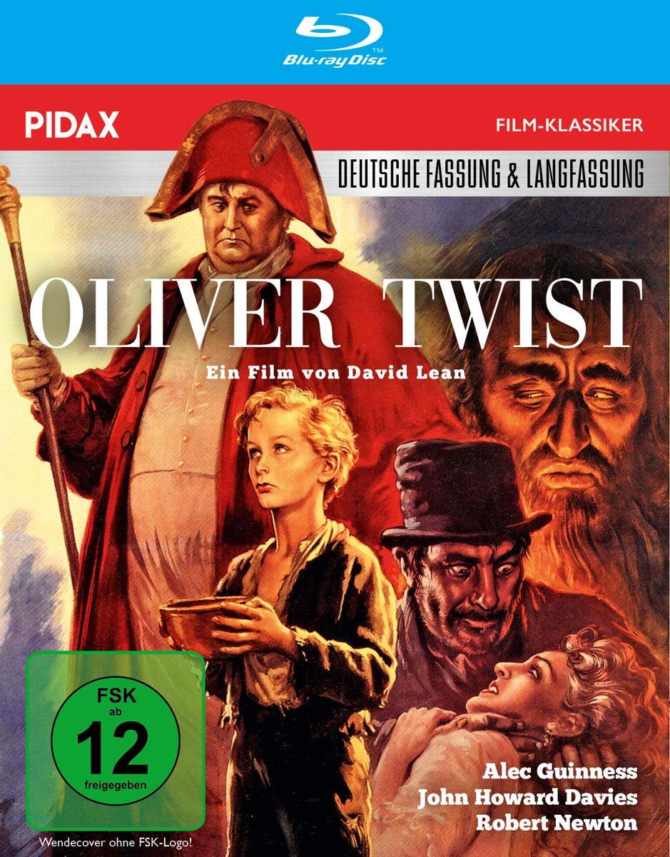 Oliver Twist / David Leans aufwändiges Meisterwerk mit neu abgetastetem Bild und Ton in der deutschen und in der Langfassung (Pidax Film-Klassiker) (Blu-Ray) Movies