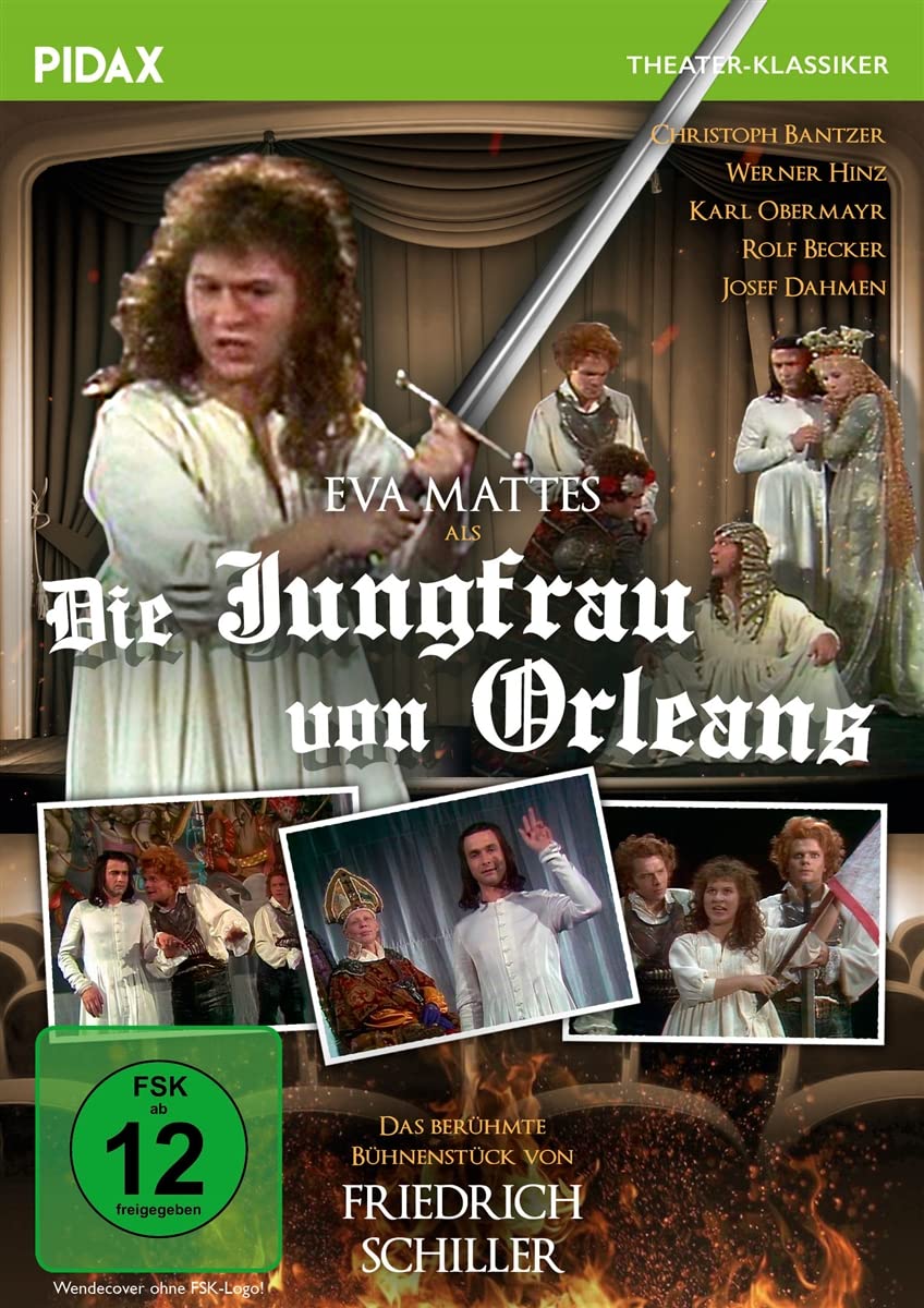 Die Jungfrau von Orleans / Das berühmte Bühnenstück von Friedrich Schiller mit Eva Mattes in der Titelrolle (Pidax Theater-Klassiker) Movies