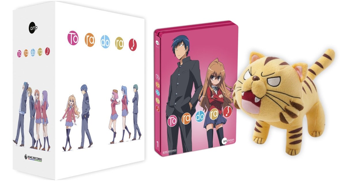 Toradora! Vol. 1 - Limited Steelbook Edition (inkl. Sammelschuber + Plüschtiger) Box sets