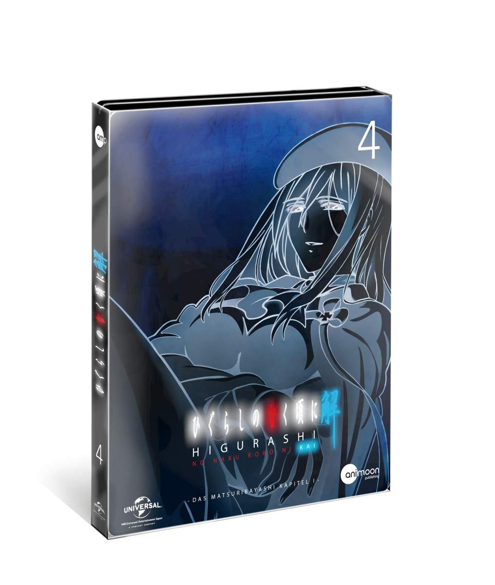 Higurashi Kai Vol.4 (Steelcase Edition) (Blu-ray) Box sets