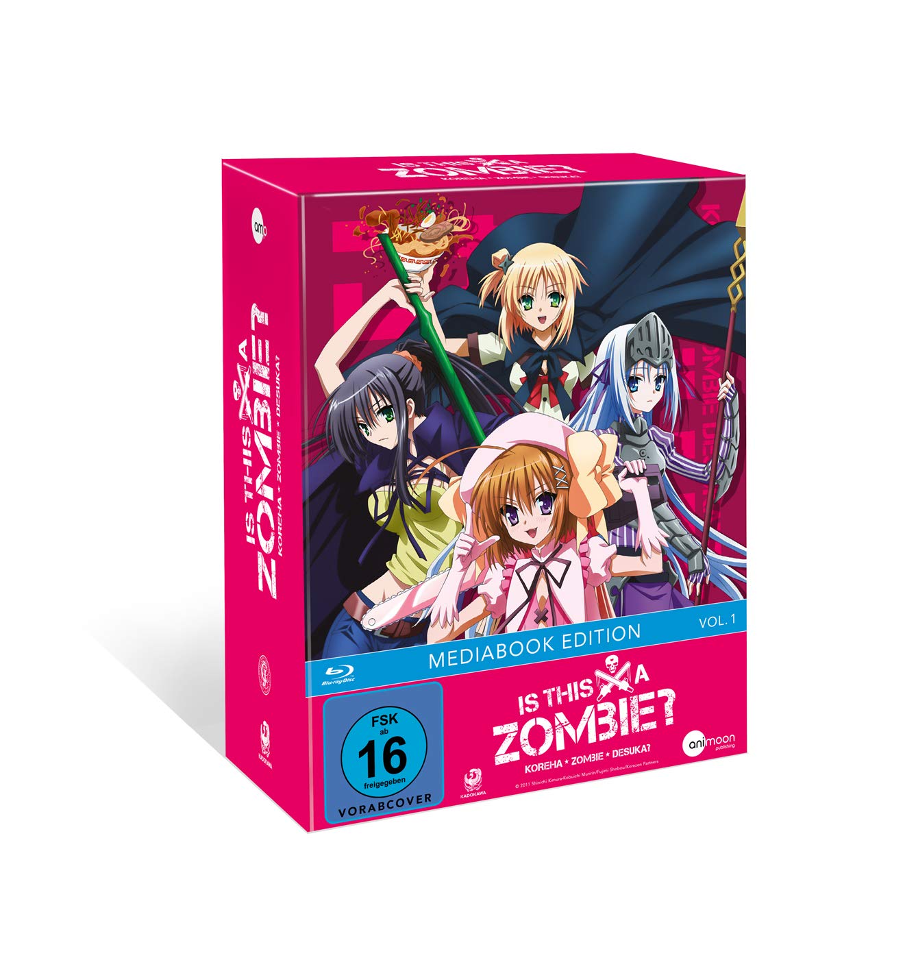 Is This A Zombie? (Vol.1) (Ltd. Mediabook) (BRD) dvd