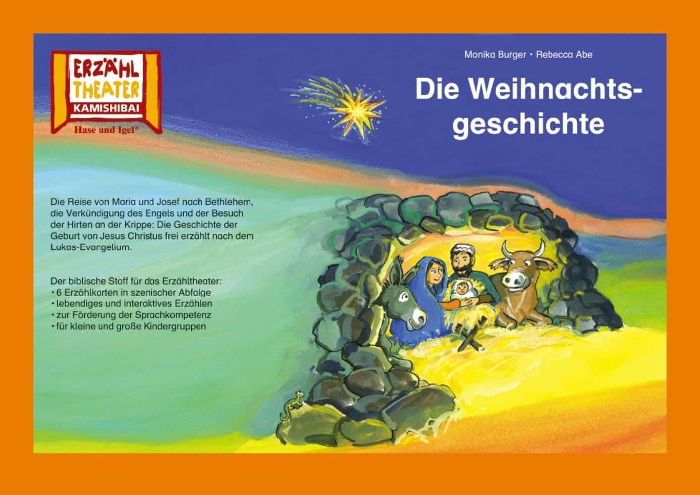 Die Weihnachtsgeschichte / Kamishibai Bildkarten: 6 Bildkarten für das Erzähltheater Professional & Reference Books
