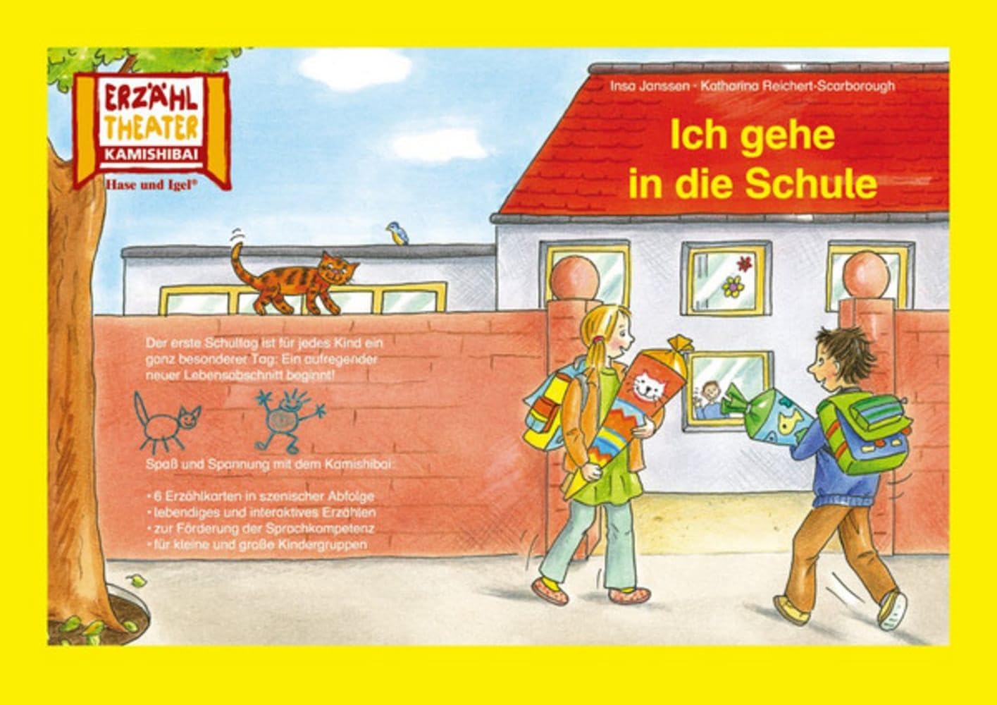 Ich gehe in die Schule / Kamishibai Bildkarten: 6 Bildkarten für das Erzähltheater Professional & Reference Books