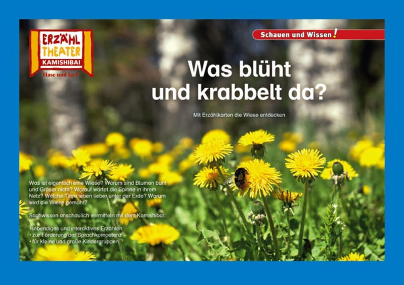 Kamishibai: Was blüht und krabbelt da?: 10 Fotobildkarten für das Erzähltheater Professional & Reference Books