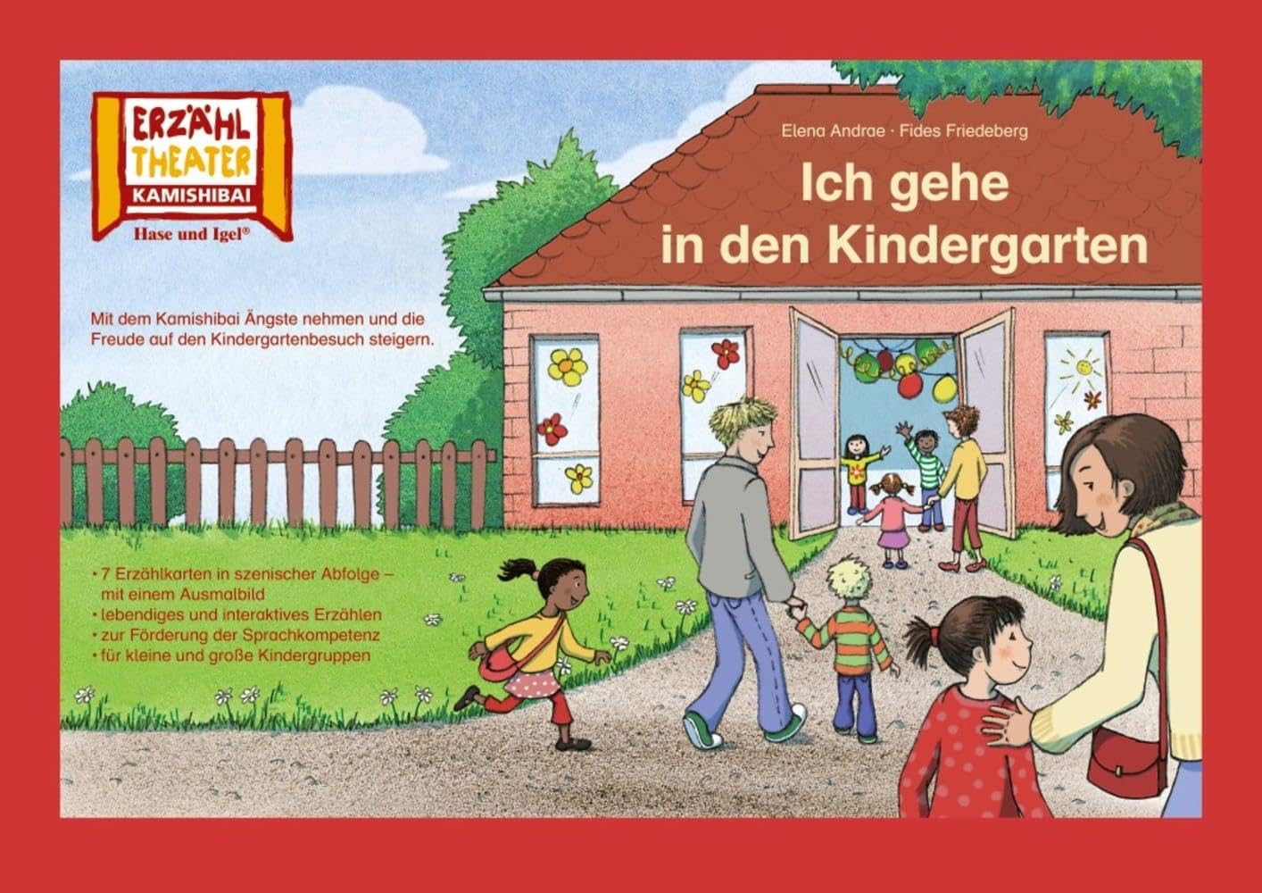 Kamishibai: Ich gehe in den Kindergarten: 7 Bildkarten für das Erzähltheater Film, Art & Culture