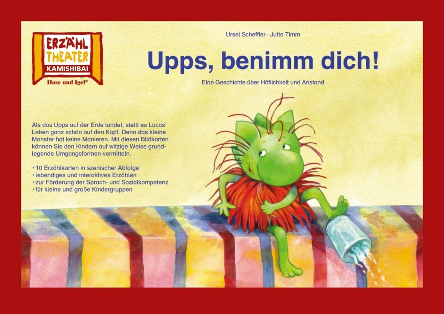 Upps, benimm dich! / Kamishibai Bildkarten: 10 Bildkarten für das Erzähltheater Film, Art & Culture