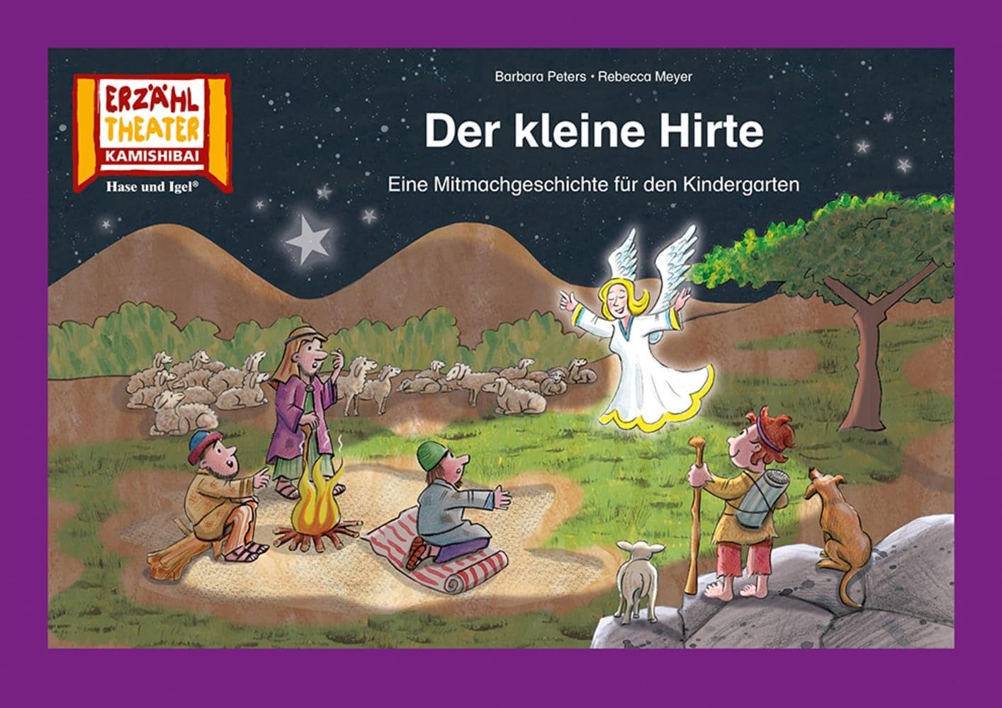 Der kleine Hirte / Kamishibai Bildkarten: Eine Mitmachgeschichte für den Kindergarten. 6 Bildkarten für das Erzähltheater Professional & Reference Books