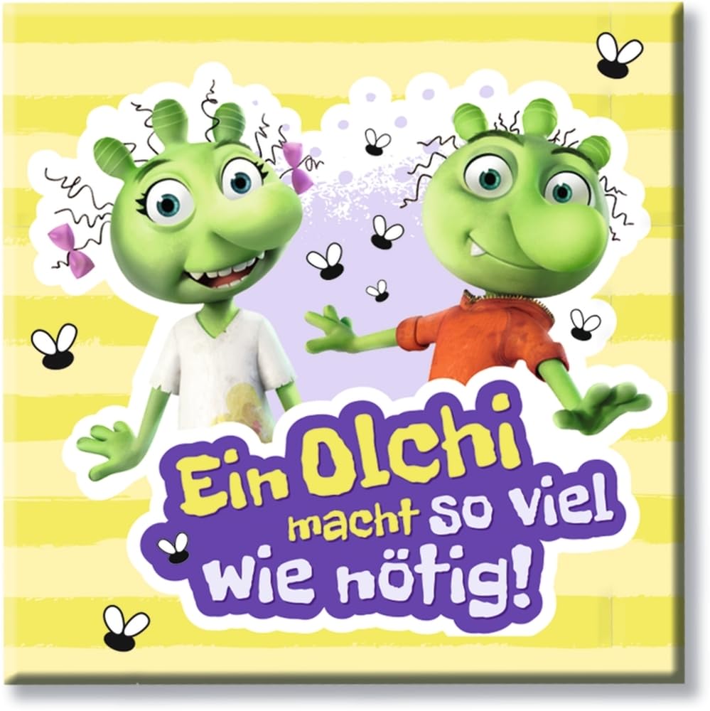 Die Olchis. Magnet "So viel wie nötig" book
