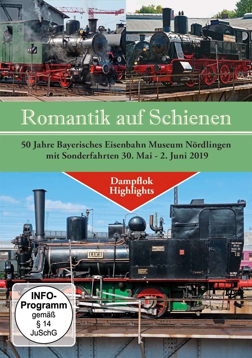 50 Jahre Bayerisches Eisenbahn Museum Nördlingen Films